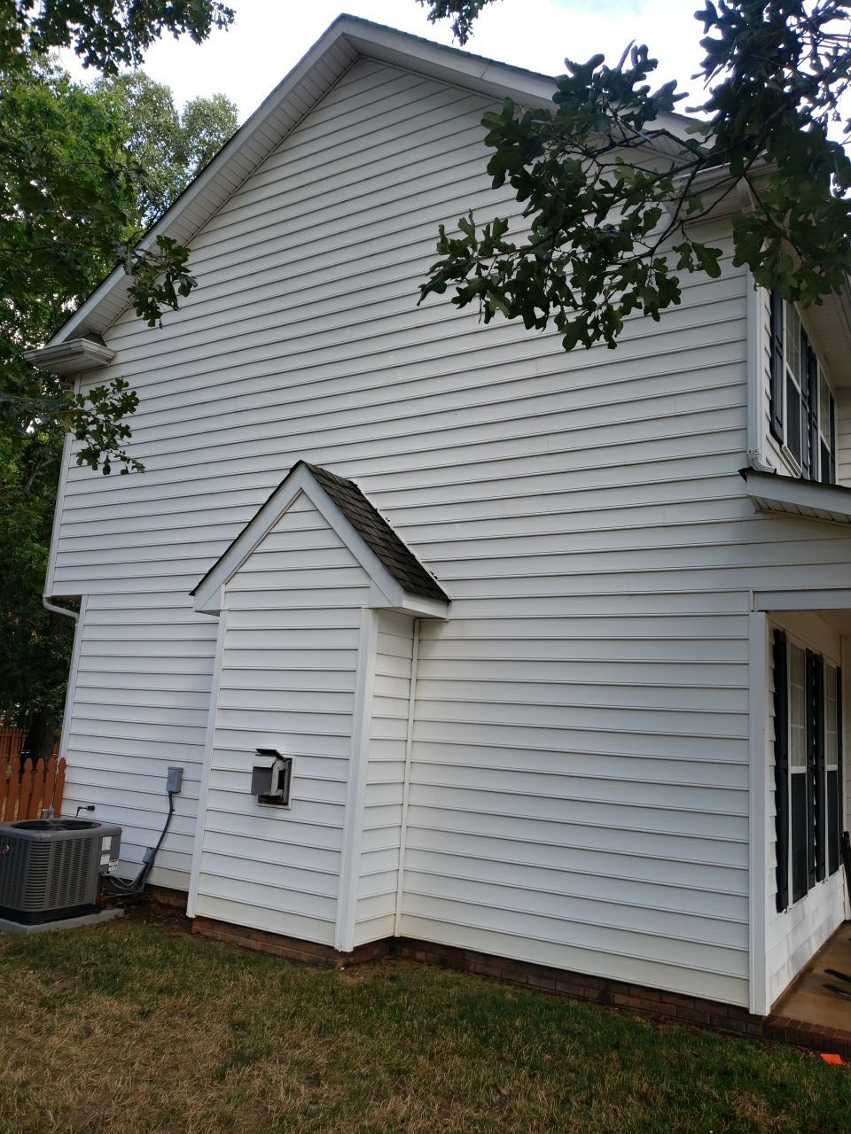 House Wash using cleaner by Power Wash Masters LLC