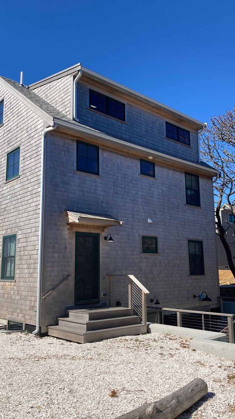 Gutter Installation using 5" K-Style Galvalume Gutter by Gutter Pro Enterprises