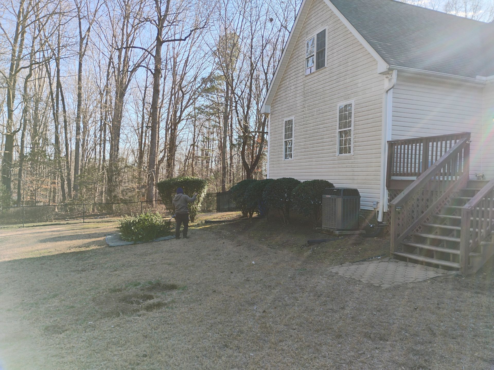 Yard maintenance in Rougemont by Martinez Brother’s Nc Landscaping Inc