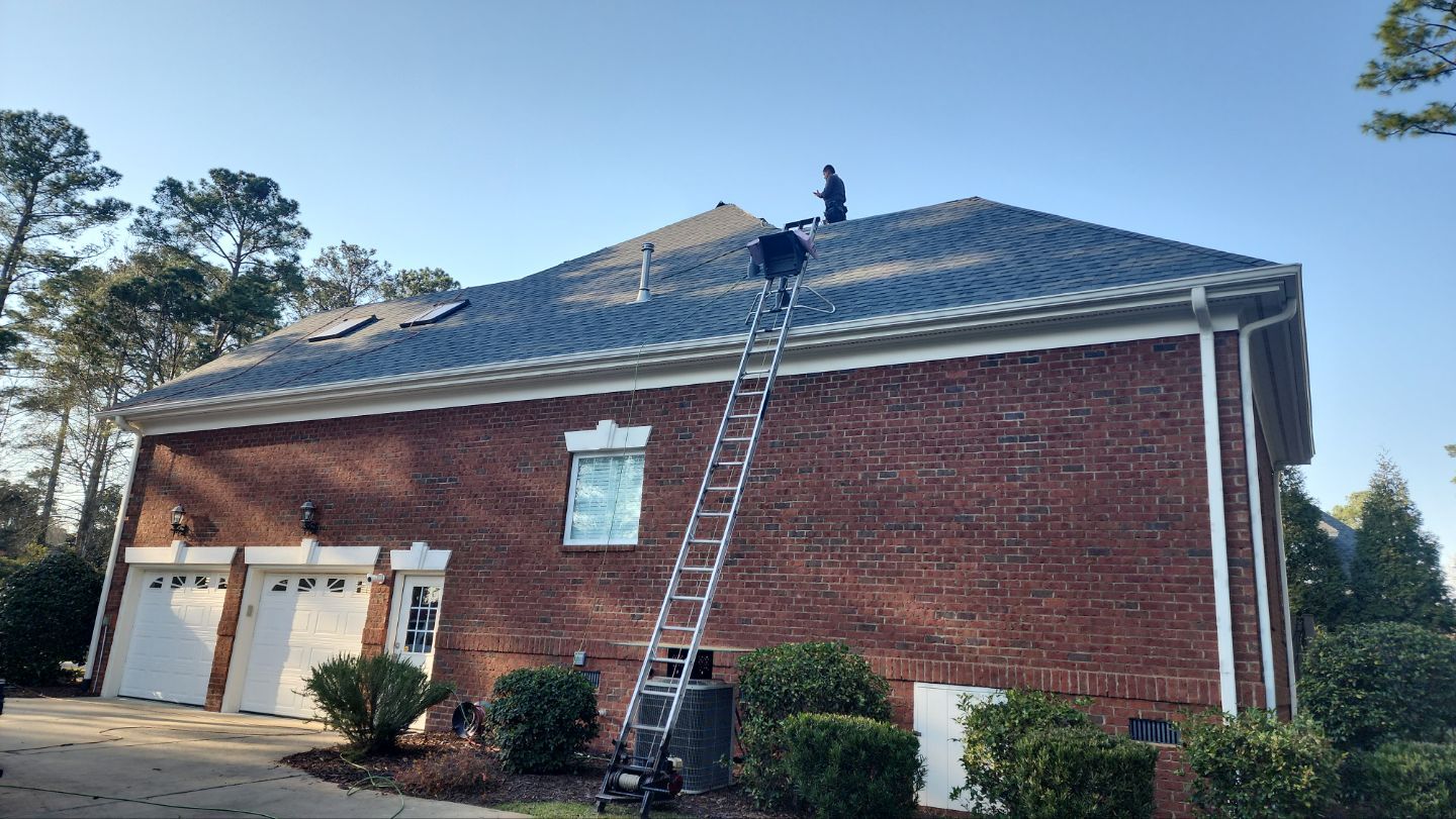Residential Roofing Installation using Owens Corning Duration Estate Gray by Indigo State Roofing