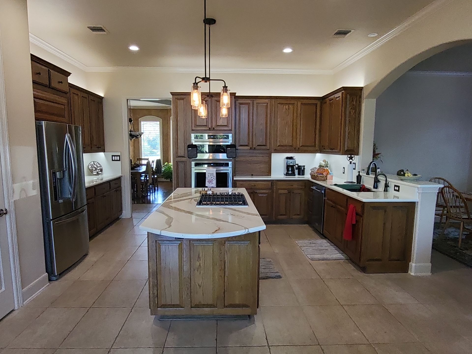 Stone Oak Kitchen Remodel by Legacy Bath and Kitchen 