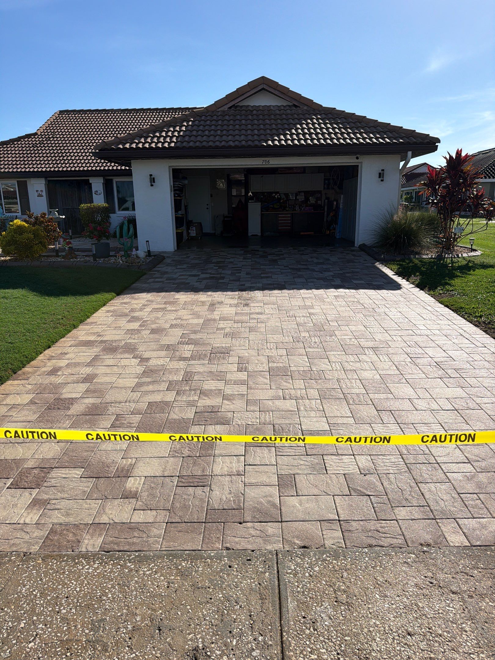 Restorative Paver Cleaning and Sealing in Sun City Center by Supreme Paver Experts