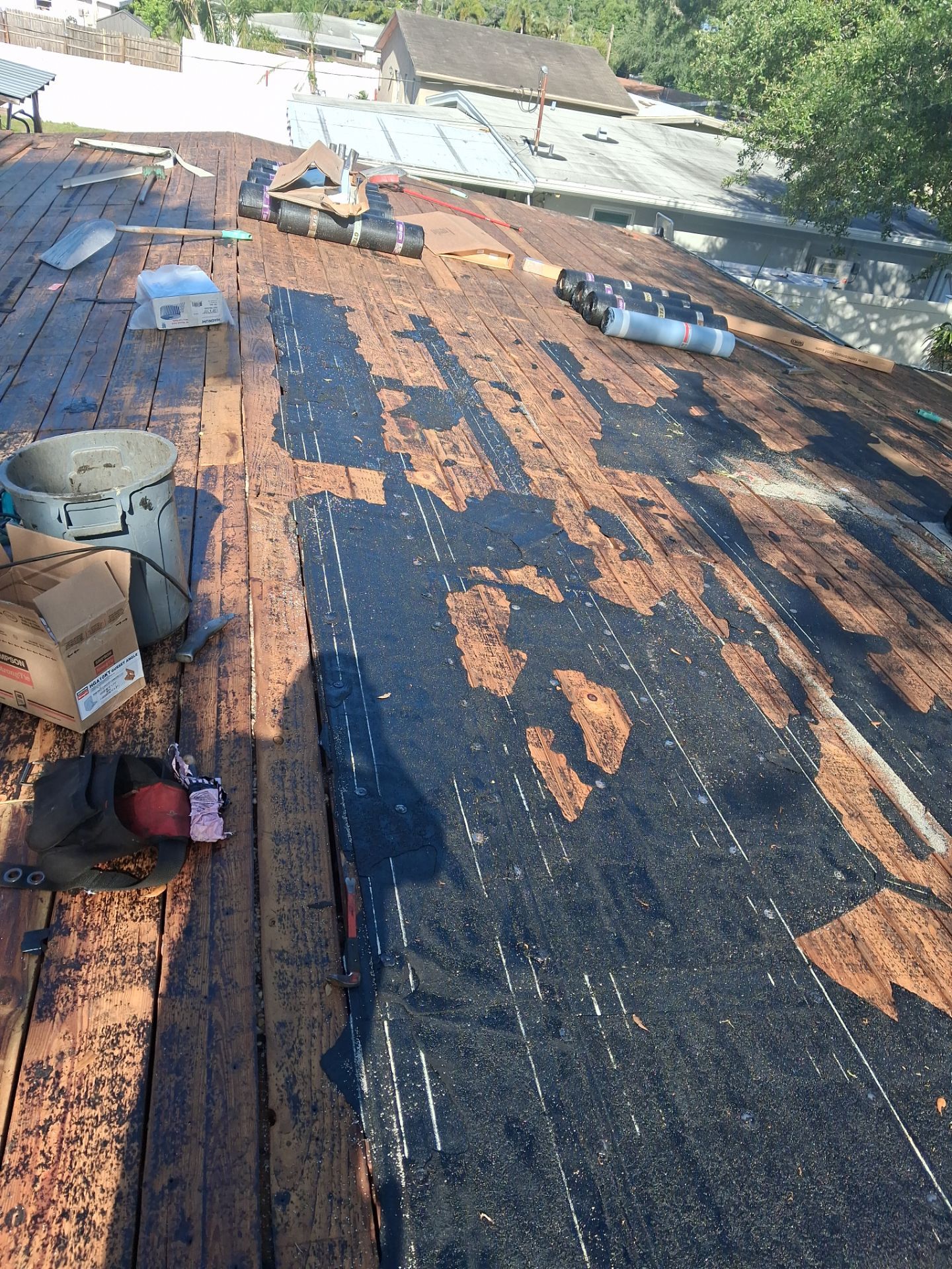 Project in St. Petersburg 33703 by Mitchell Roofing Company LLC 