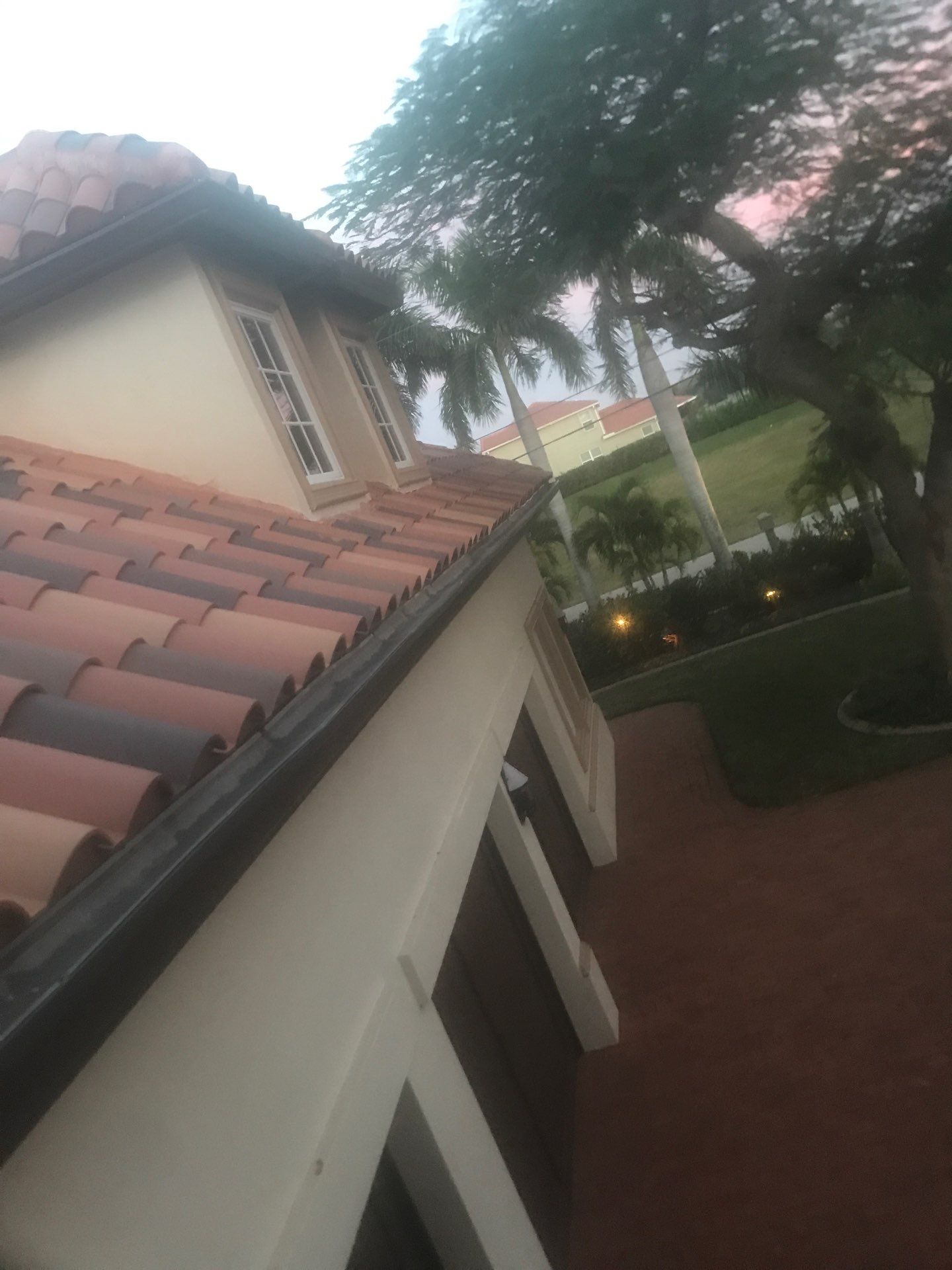 Musket Brown Seamless Gutters using Musket Brown Seamless Gutters in Cape Coral FL by Gutter Professors