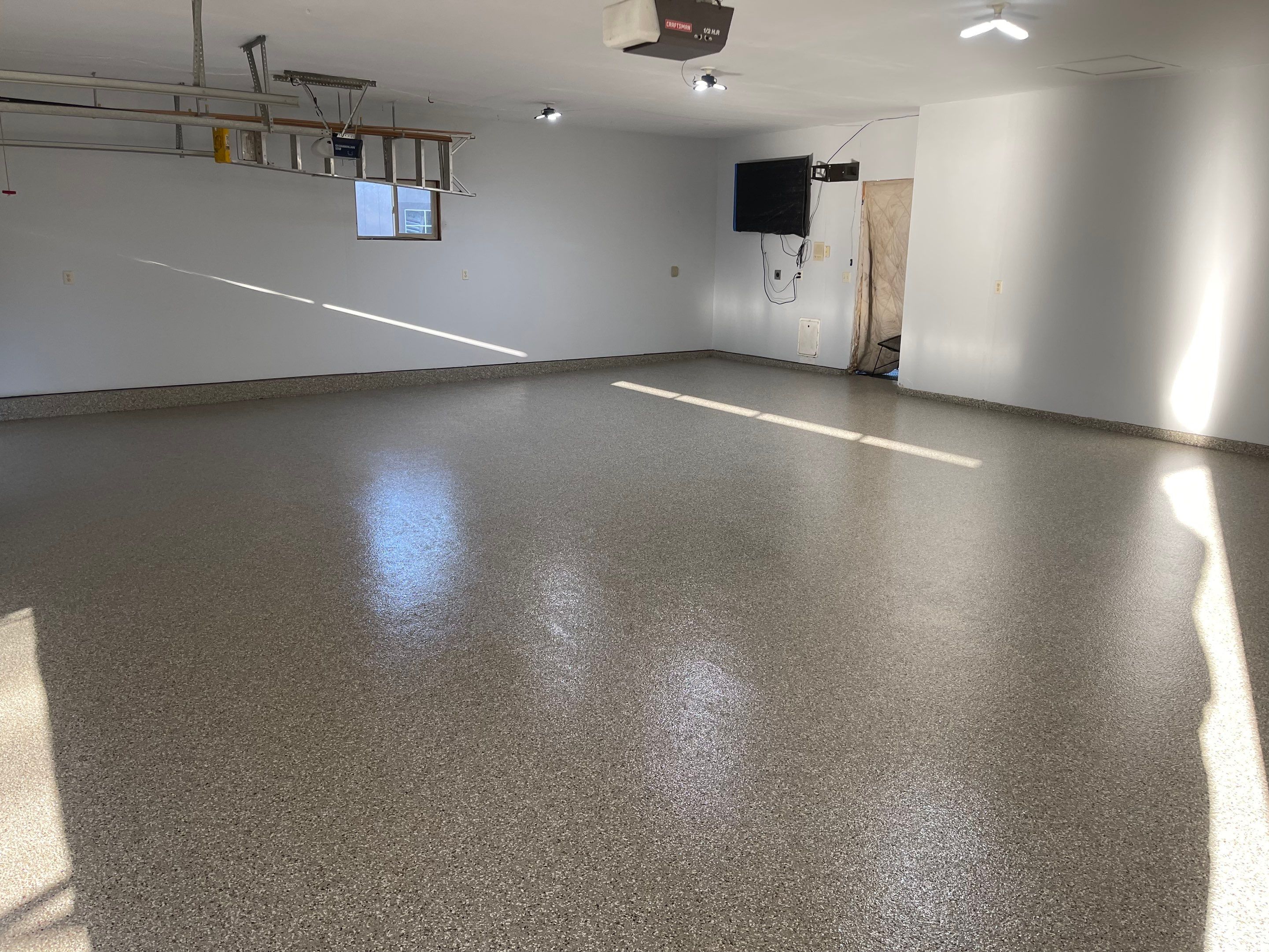 Garage using Pebble Beach by Select Painting, Coatings & Garage Cabinets