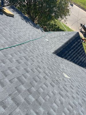 Residential Roofing Installation using GAF Timberline HDZ Charcoal