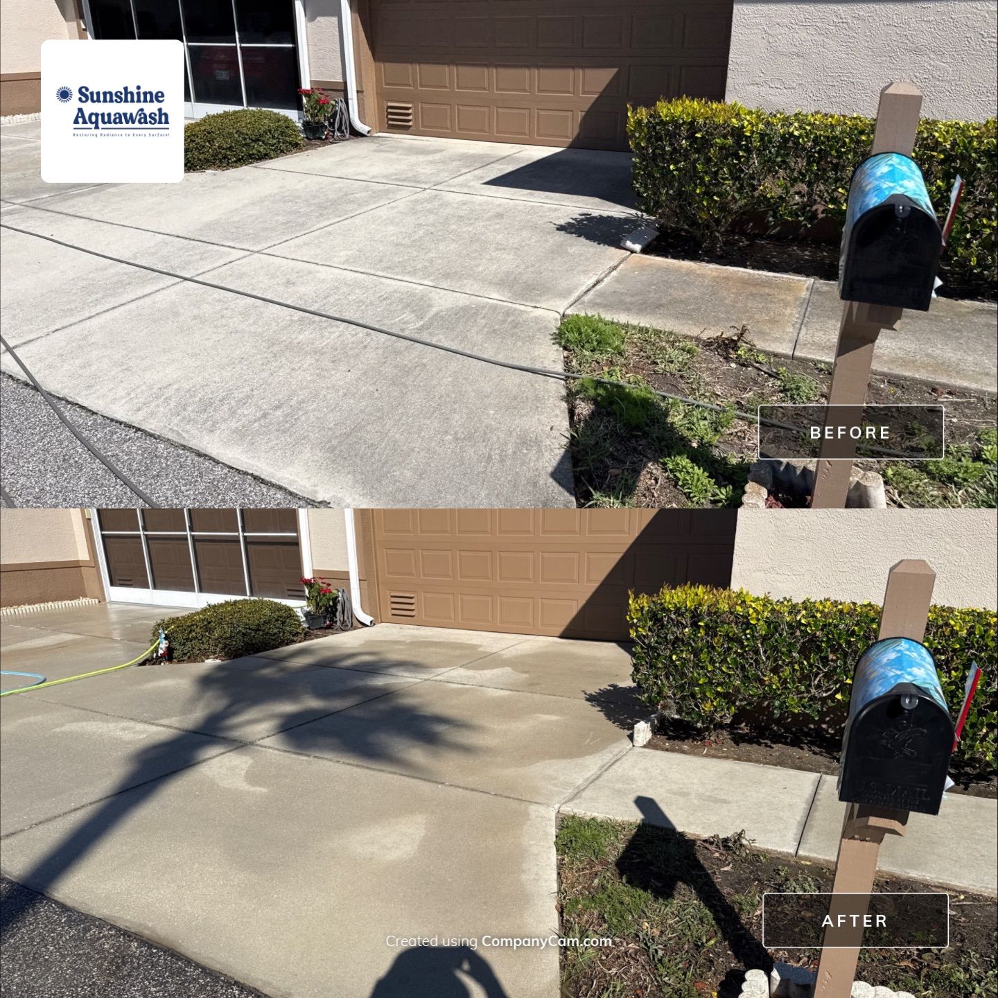 🚿 Another Stunning Driveway & Entryway Cleaning at Captain’s Court Condos – Terra Ceia, FL! by Sunshine AquaWash