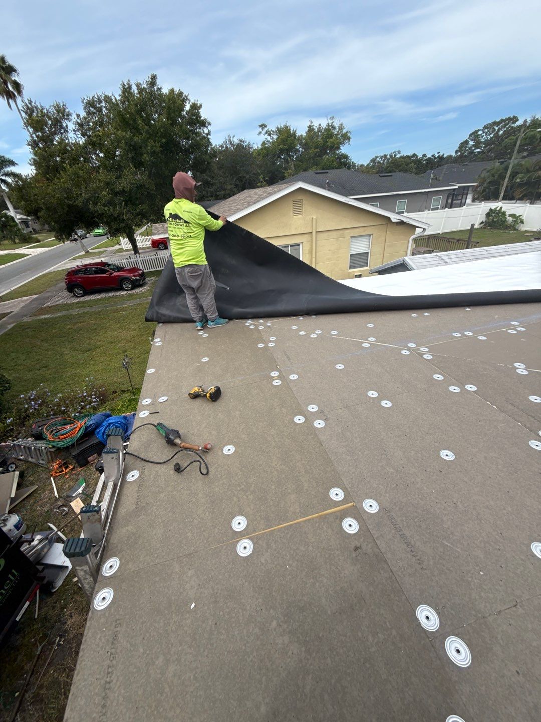 Project in St. Petersburg 33703 by Mitchell Roofing Company LLC