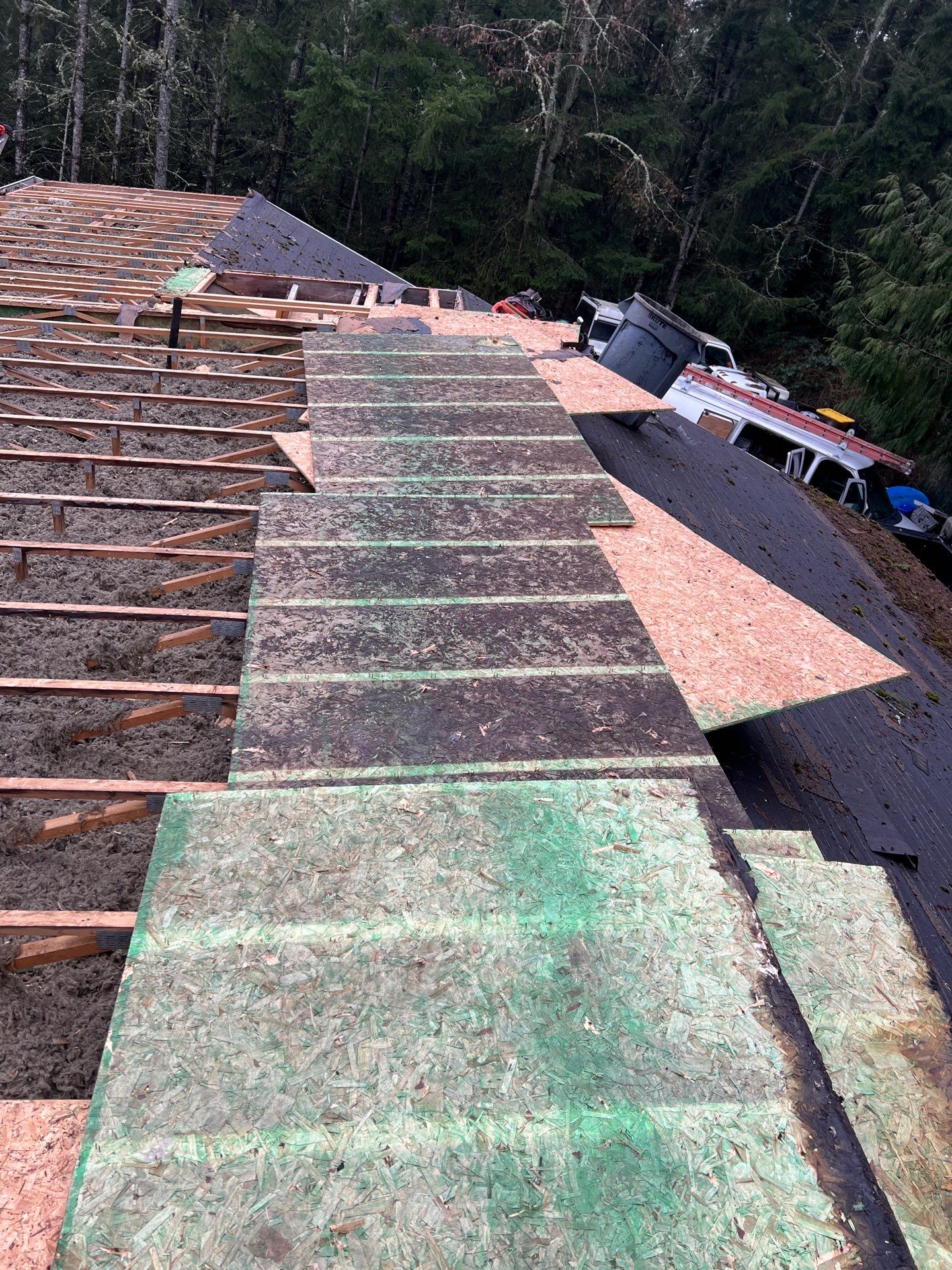 Residential Roofing Installation using GAF HDZ Shingles by Roofing Formula LLC