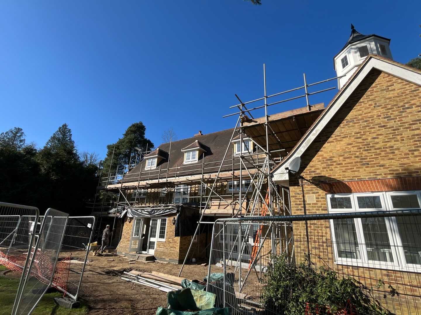 Roof Cleaning and Biocide Treatment using Softwash Equipment by Ges Exterior Cleaning ltd