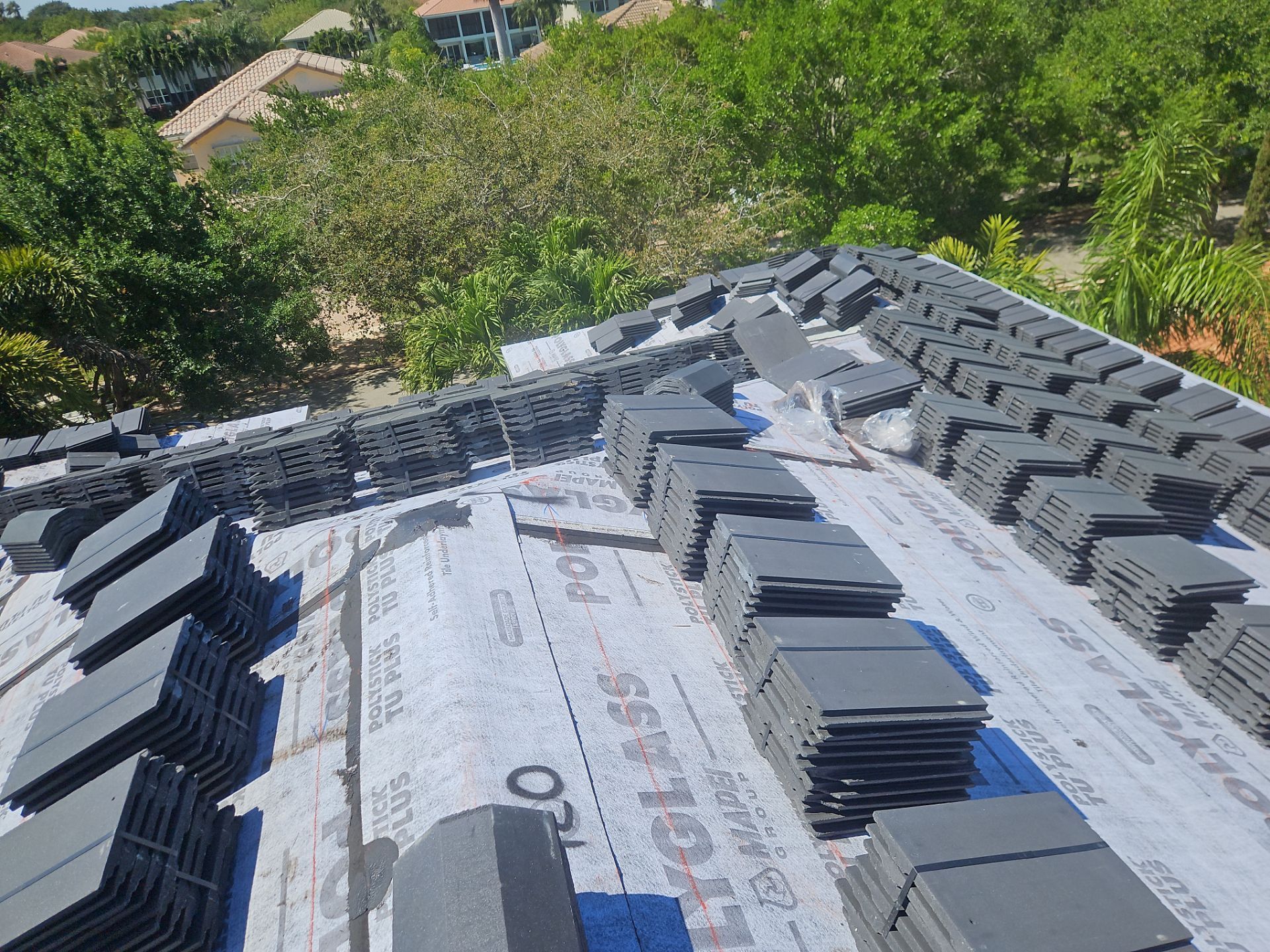 Residential Roofing Installation using WestLake Roofing Tile by BLUES BROTHERS ROOFING