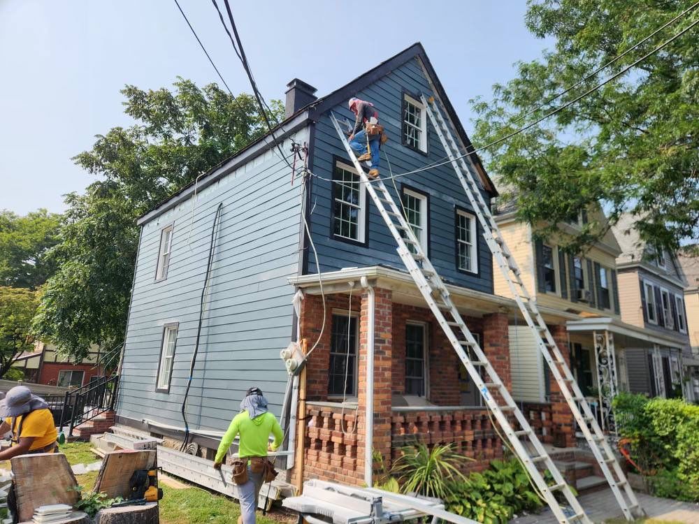 James Hardie Historical Renovation, Village of Pelham NY by Ideal Siding 