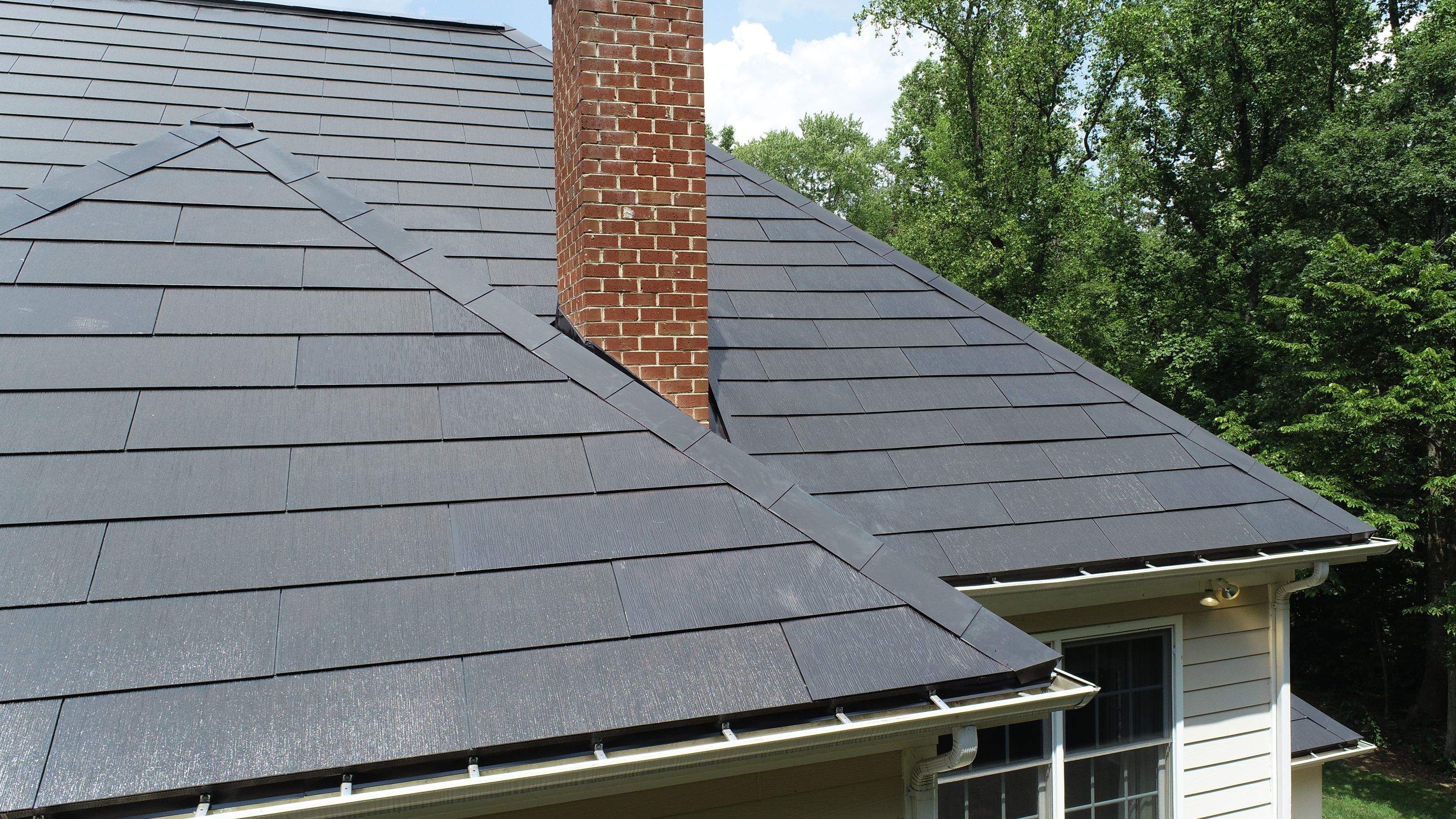 Tesla Solar Roof with Powerwall Storage by American Home Contractors