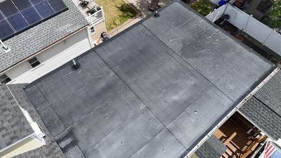 Revere EPDM Flat Roof Replacement — Durable Rubber Roofing System