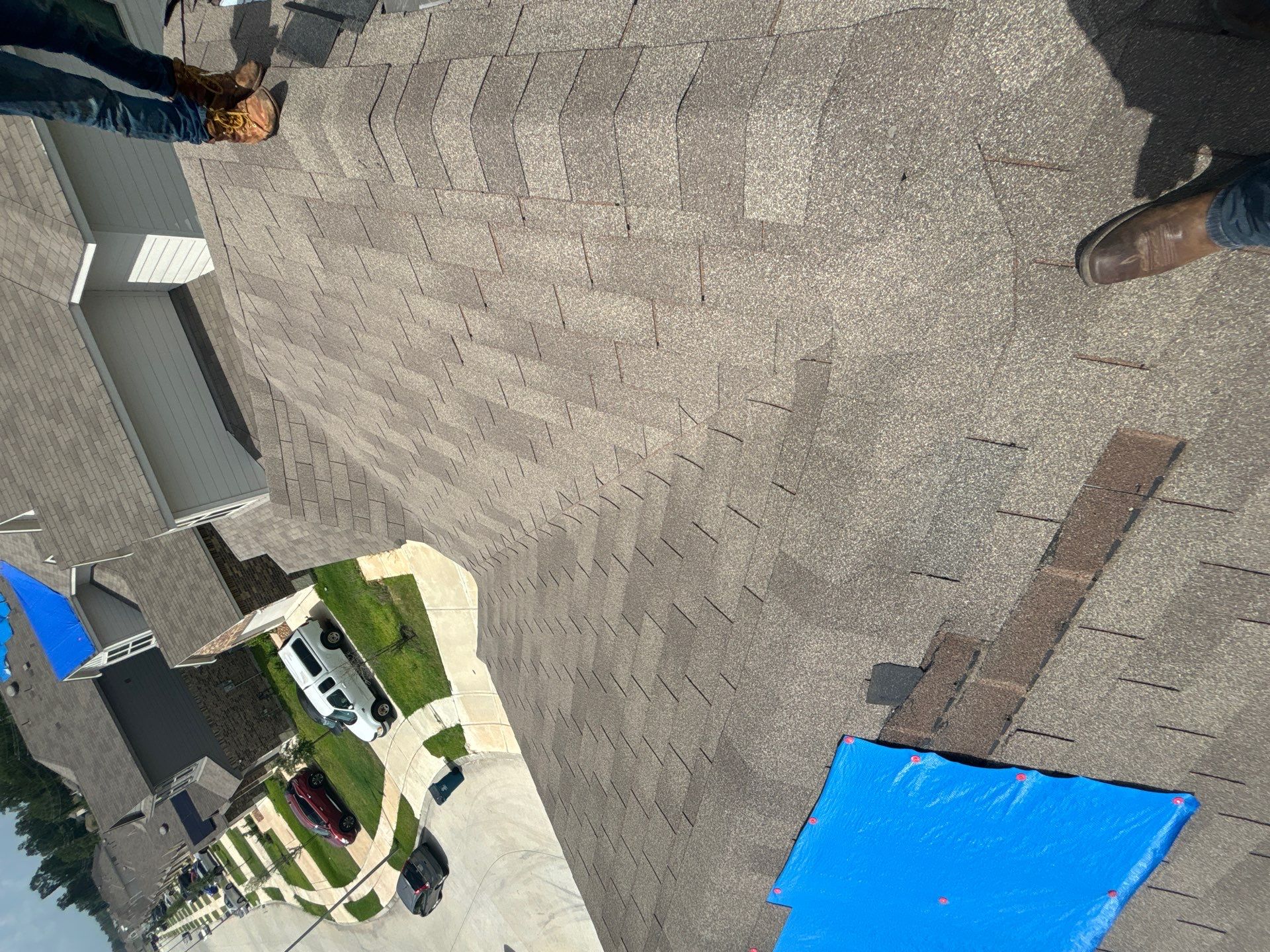 Residential Roofing Repair using Owen's Corning Duration (Lifetime) Shingles by Roof Repair Company