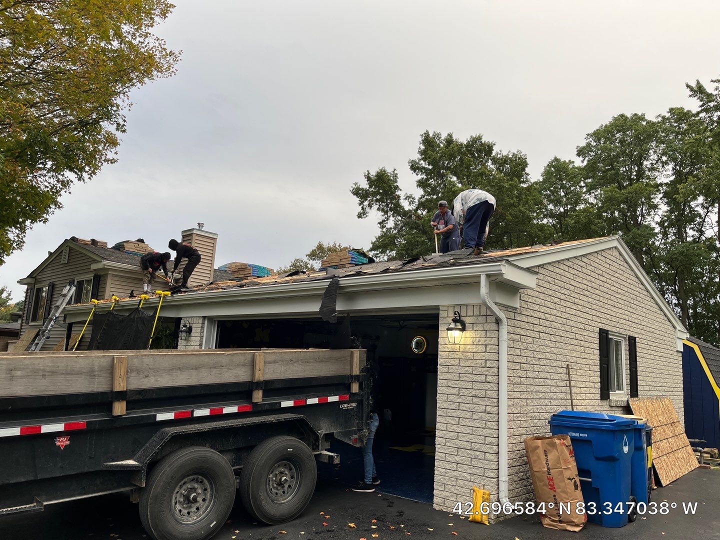 Roof Replacement using CertainTeed Landmark by 180 Contractors