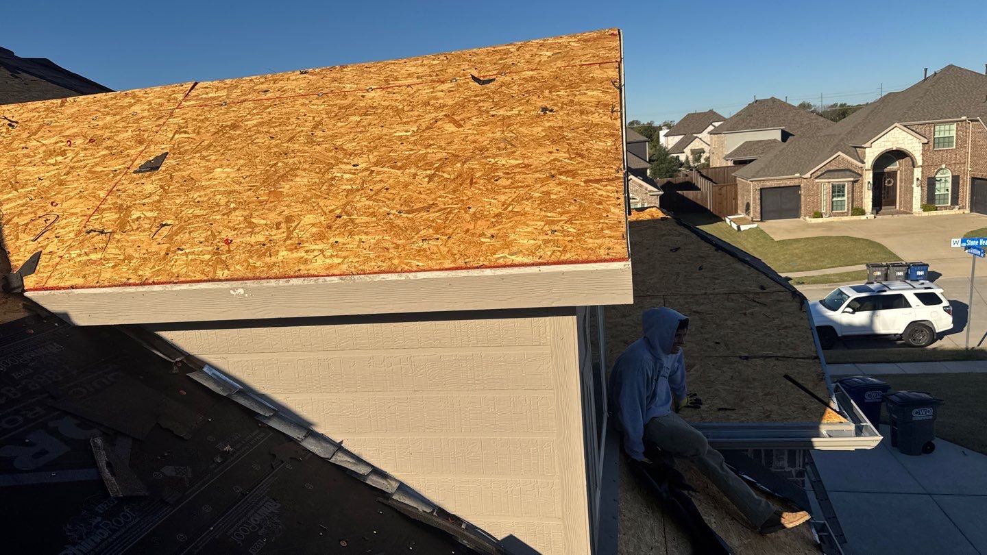 Project in Wylie by Rhino Roofing and General Contracting, LLC