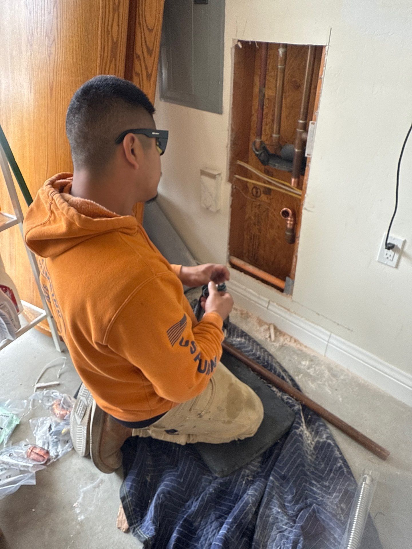 Water Softener, Moen Flo, and Tankless Water Heater Installation by Us Plumbing