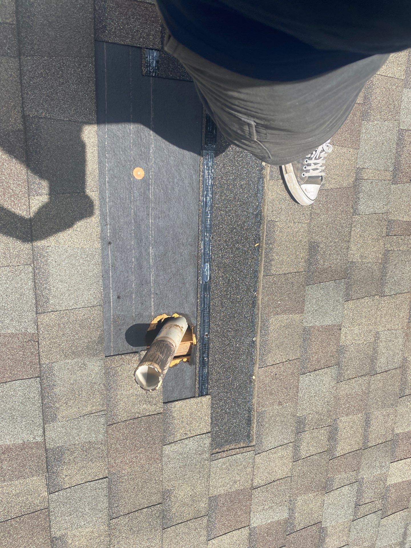 Hail Damage using Owen's Corning Duration (Lifetime) Shingles by Roof Repair Company