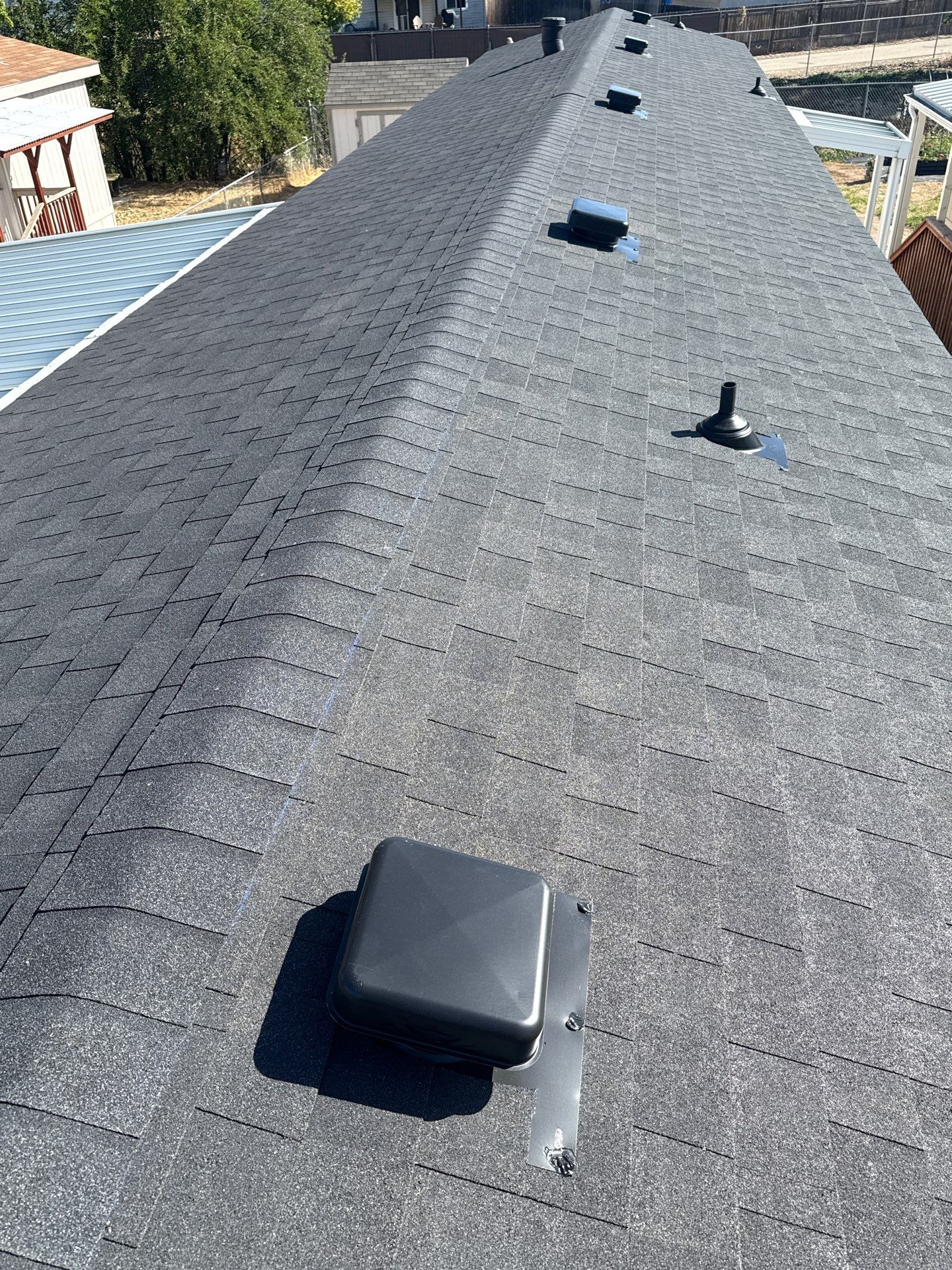 Meridian Residential Roof Replacement Featuring Oakridge Asphalt Shingles by Olive Roofing
