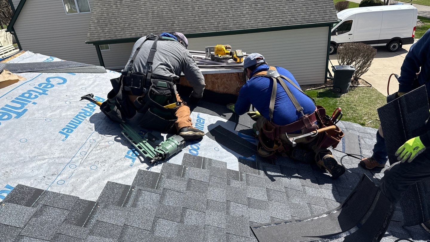 Roof Replacement using CertainTeed Landmark Pewter by 180 Contractors