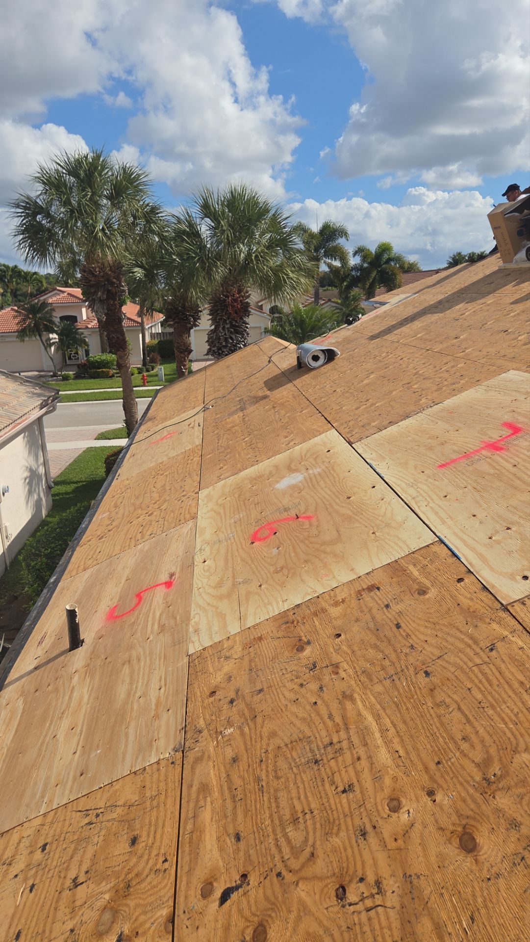 Residential Concrete Tile Roof Replacement and Fascia Repair in Boca Raton by Aastro Roofing