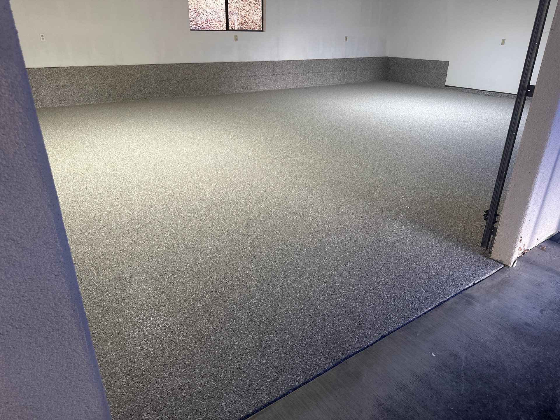 Atascadero Garage Floor Coating with Creekbed Simiron Polyurea System by MGP Coatings