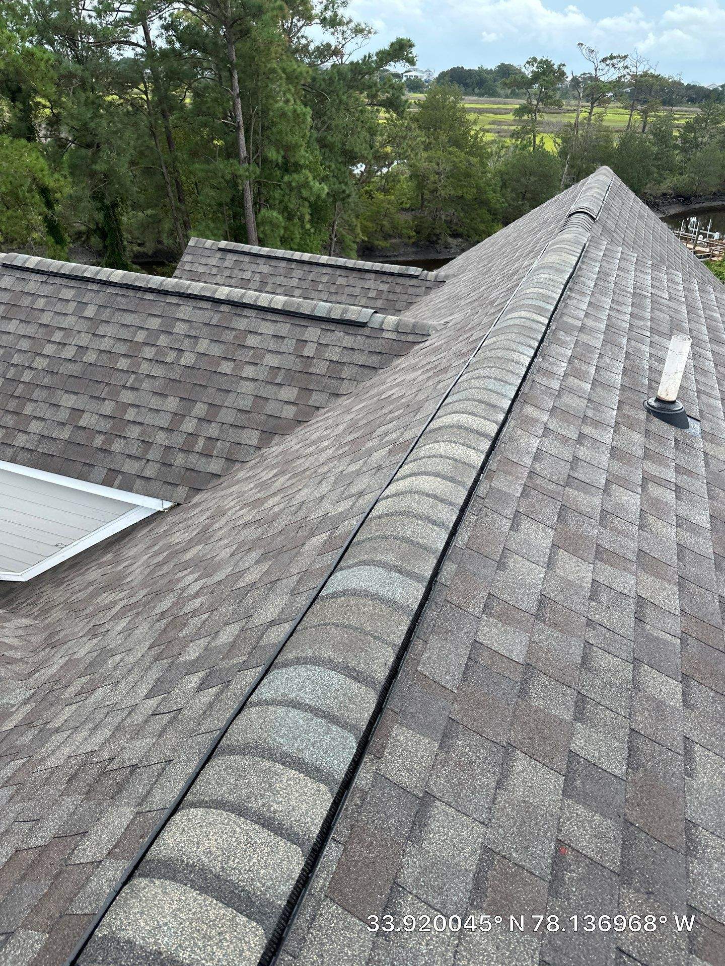 CertainTeed Landmark Weatheredwood Roof Replacement by RGR Construction and Roofing, LLC