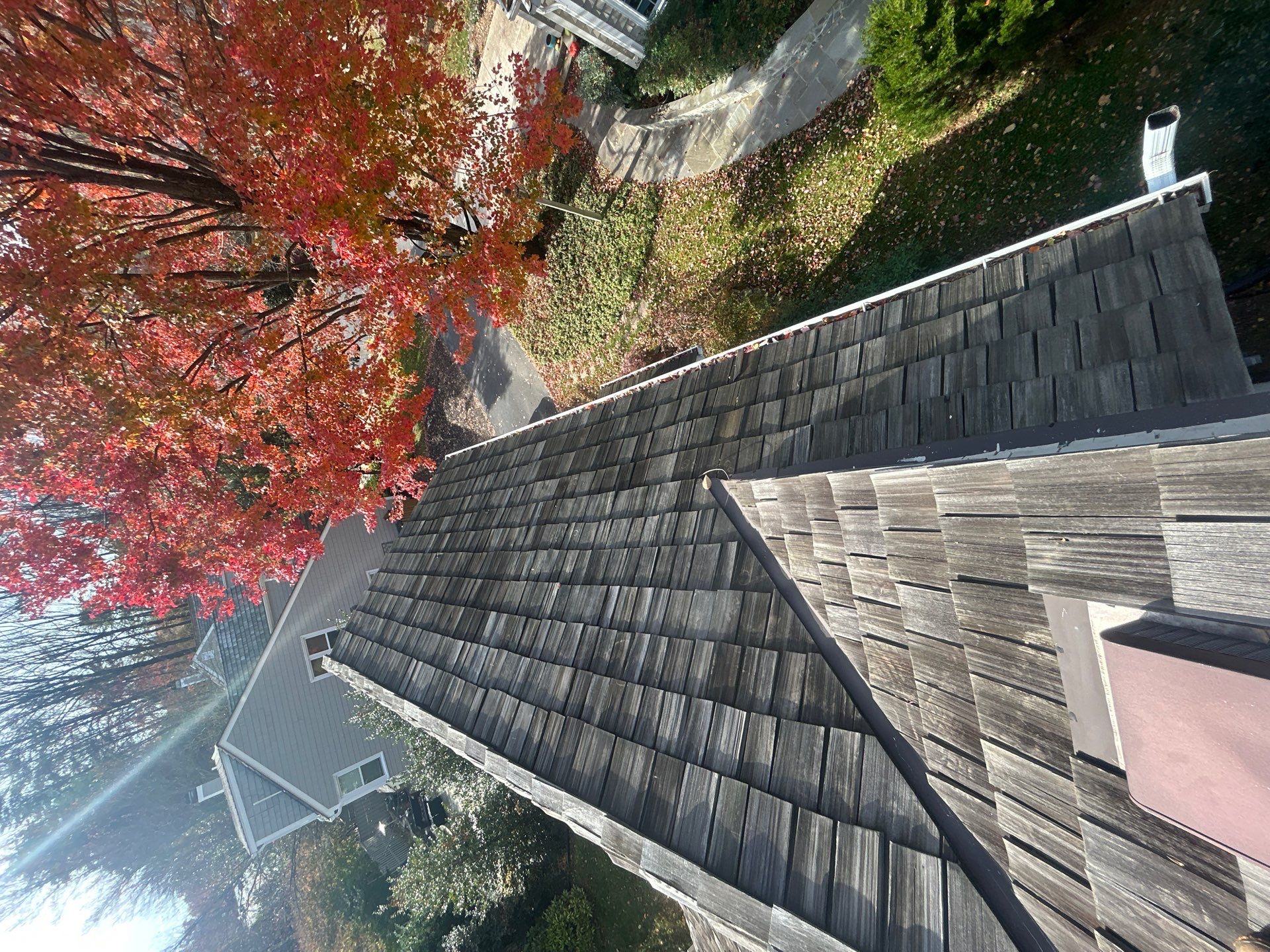 Reston :  Residential Roof Replacement with Brava Synthetic Cedar Shake Class C Natural  by RM Banning, Inc.