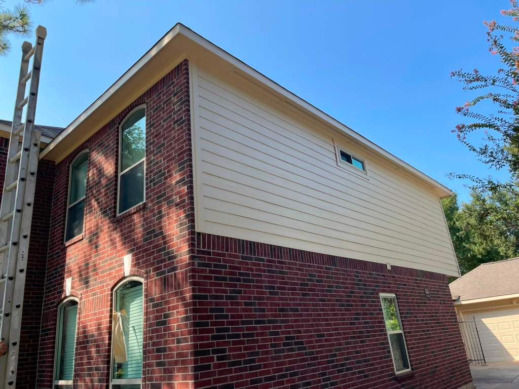 Full Exterior Painting and Siding Refresh for Katy Residence by Rolling Nations