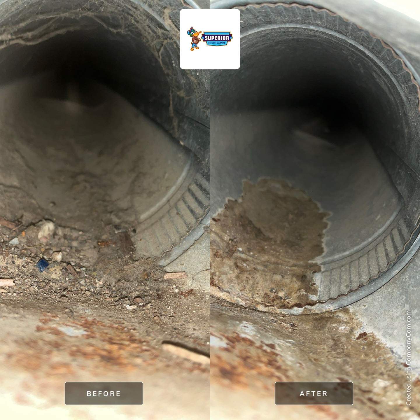 Air Duct Cleaning With a Vacuum Truck in Bethel Park, PA by Superior Air Duct Cleaning