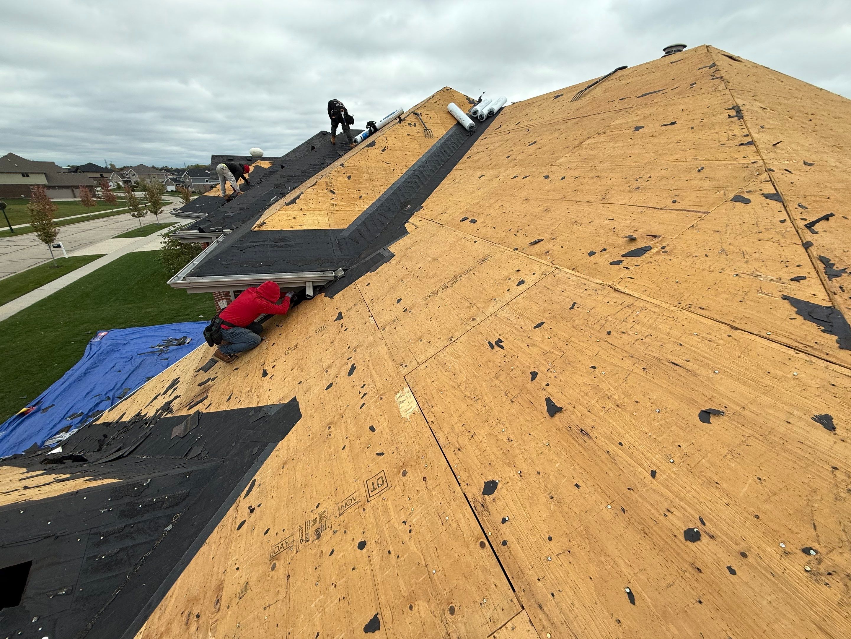 GAF Cedar Falls Roof and Velux windows by Optimal Home Improvement 
