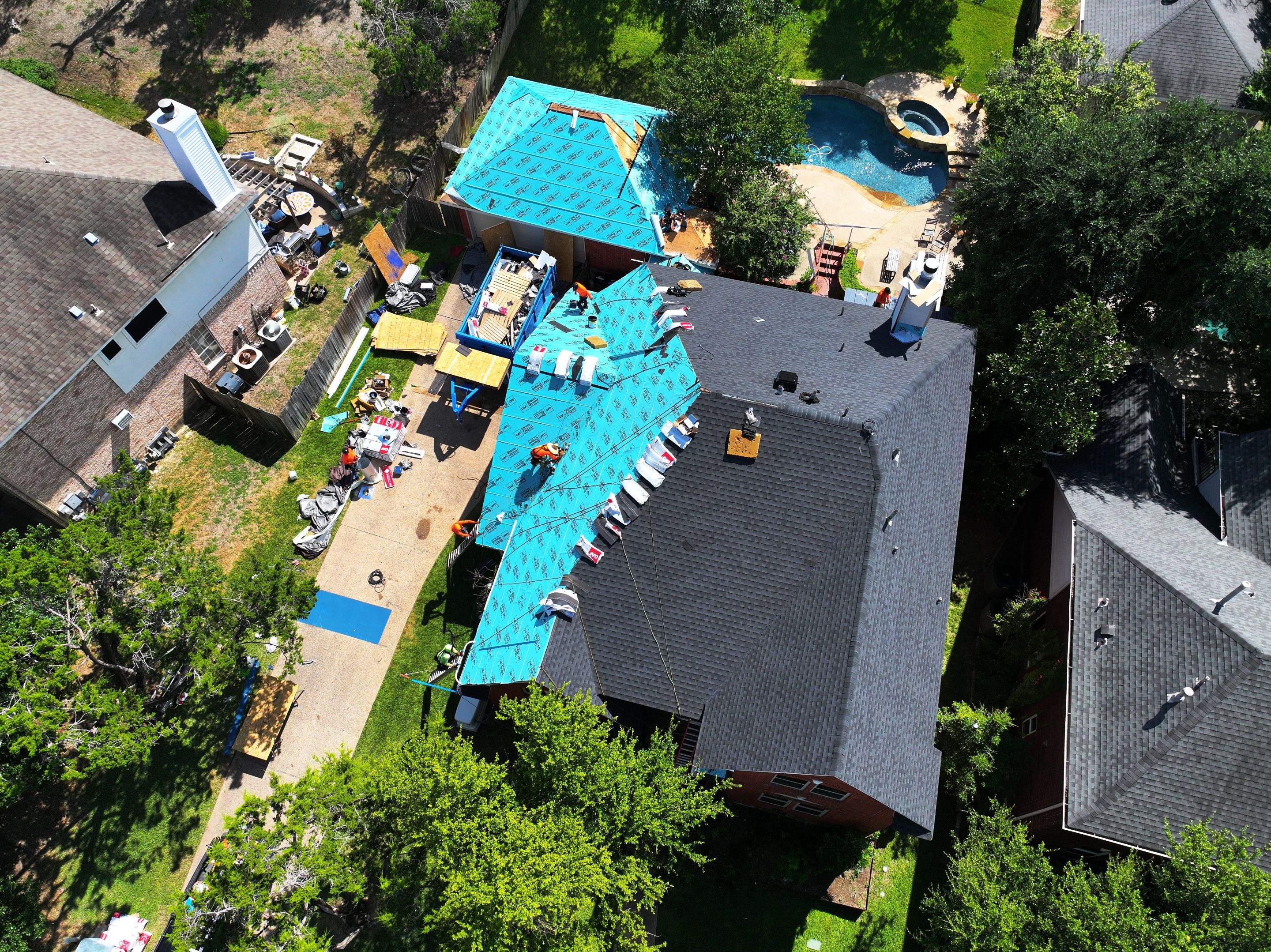 Fortified Northwest Hills Roof Replacment by Lapeyre Roofing