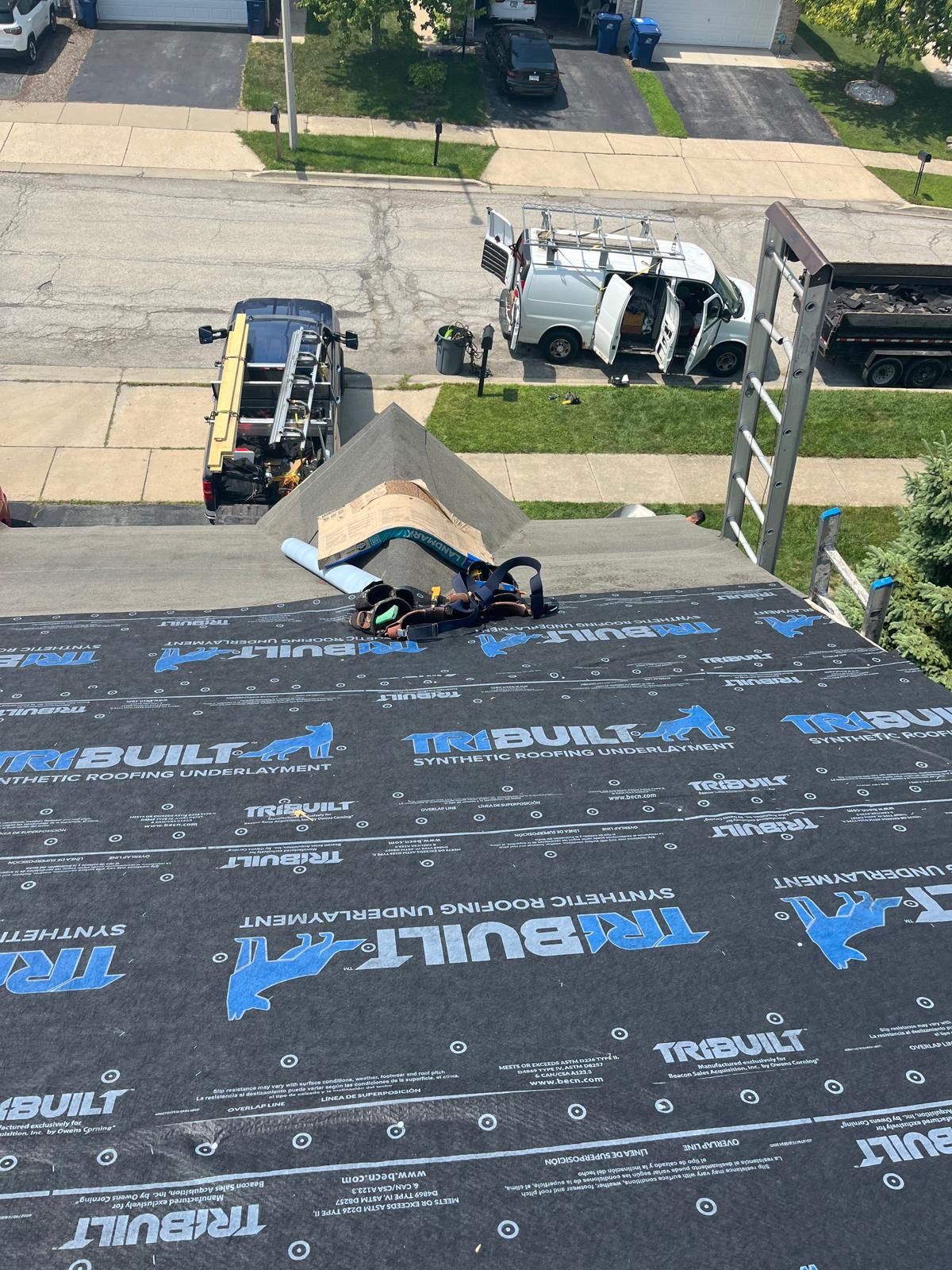 Roof and siding replacement by hail and wind damage by Just Brilliant Restoration JBR