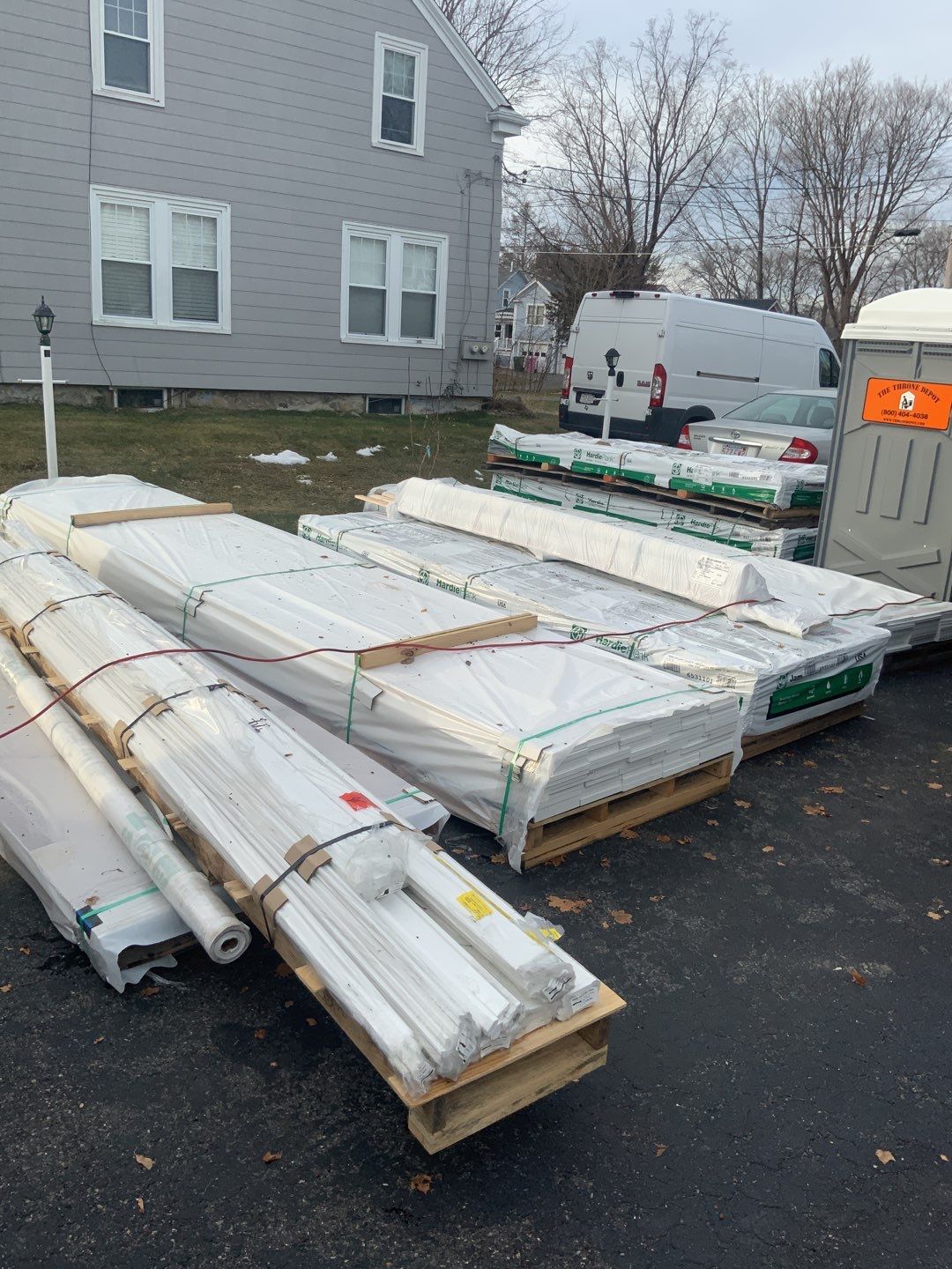 Siding Installation using James Hardie by UBrothers Construction