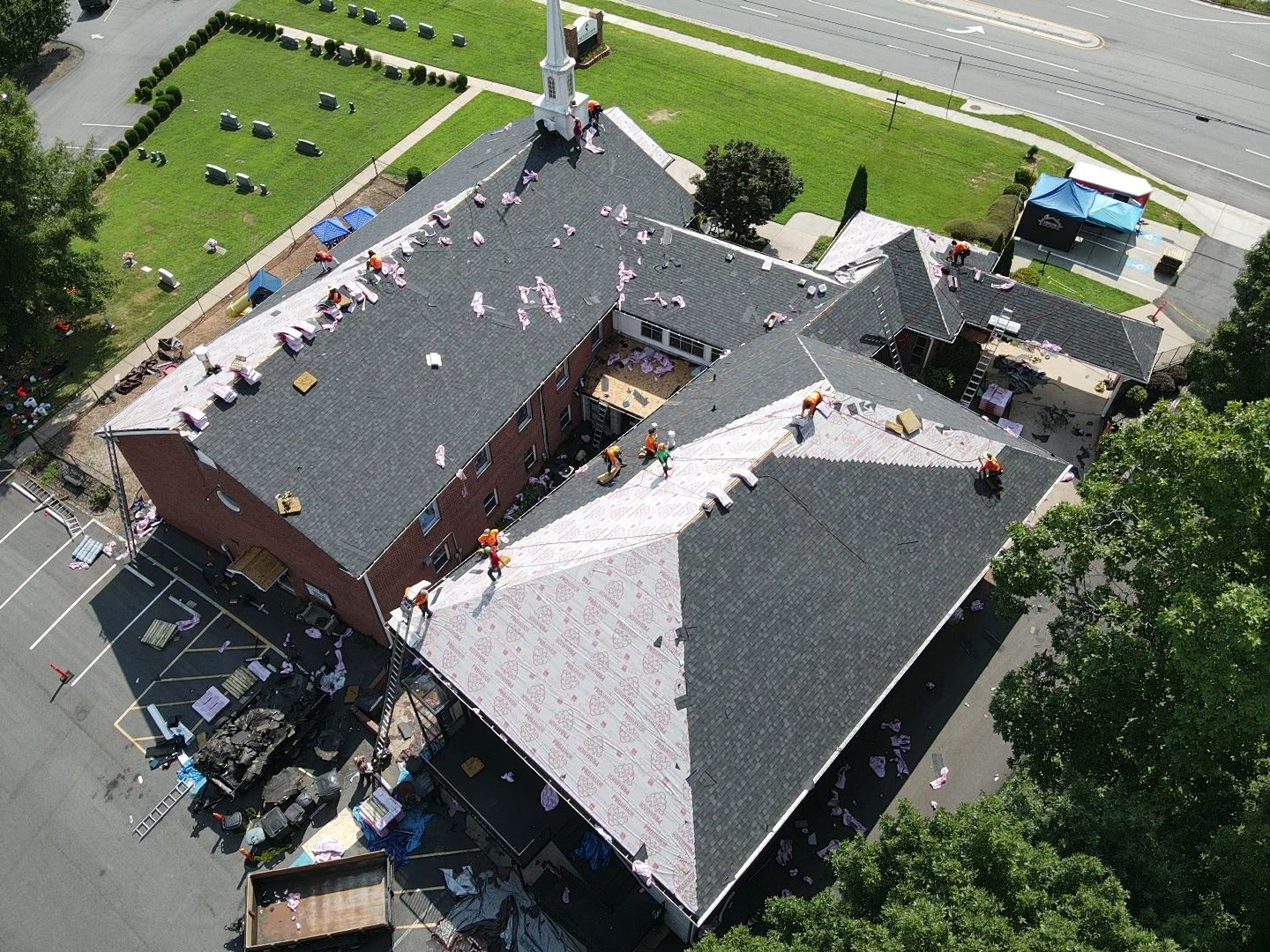 Bethelview Baptist by Inspector Roofing and Restoration