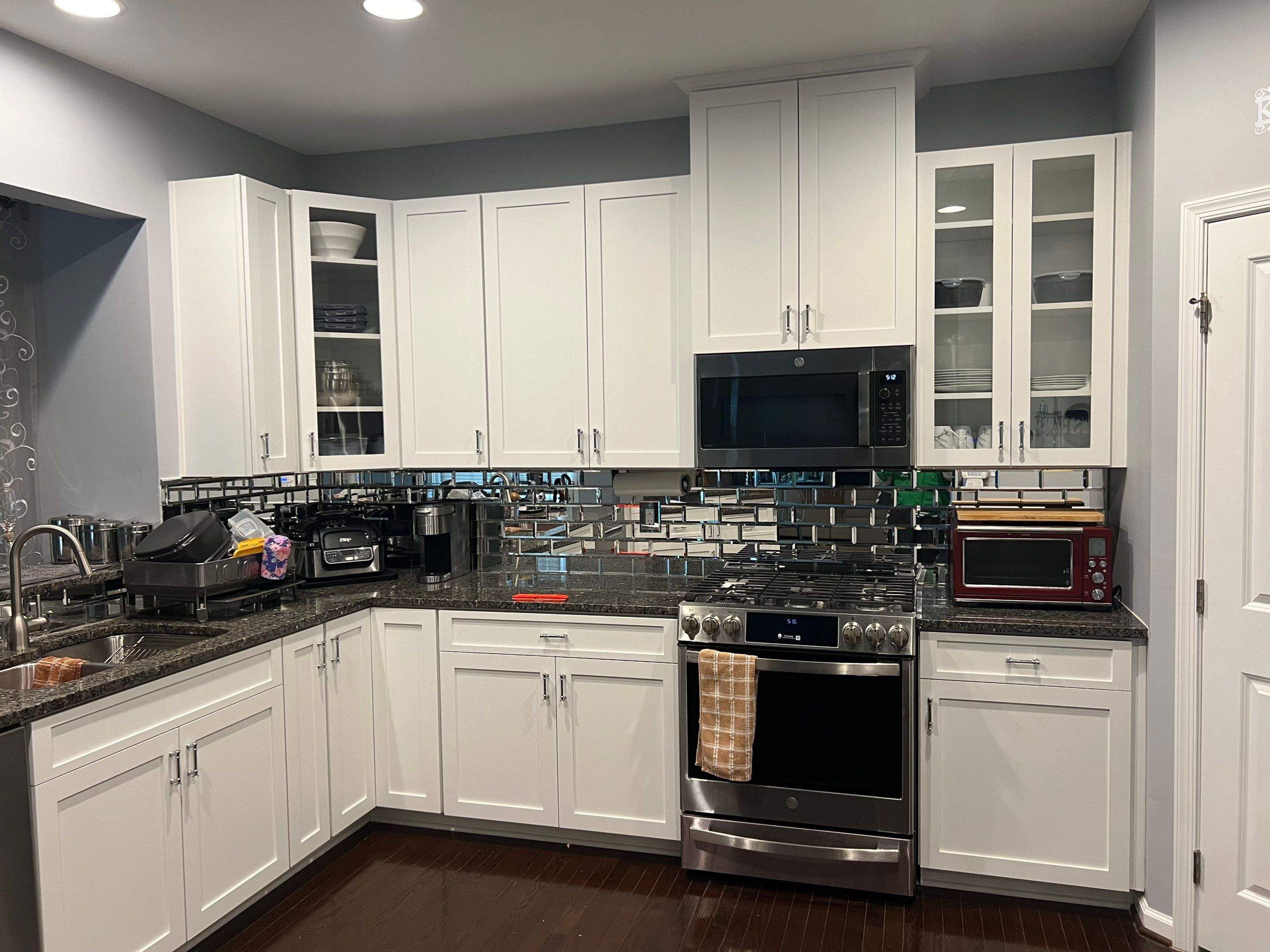 Kitchen Cabinet Painting by GLSpainters