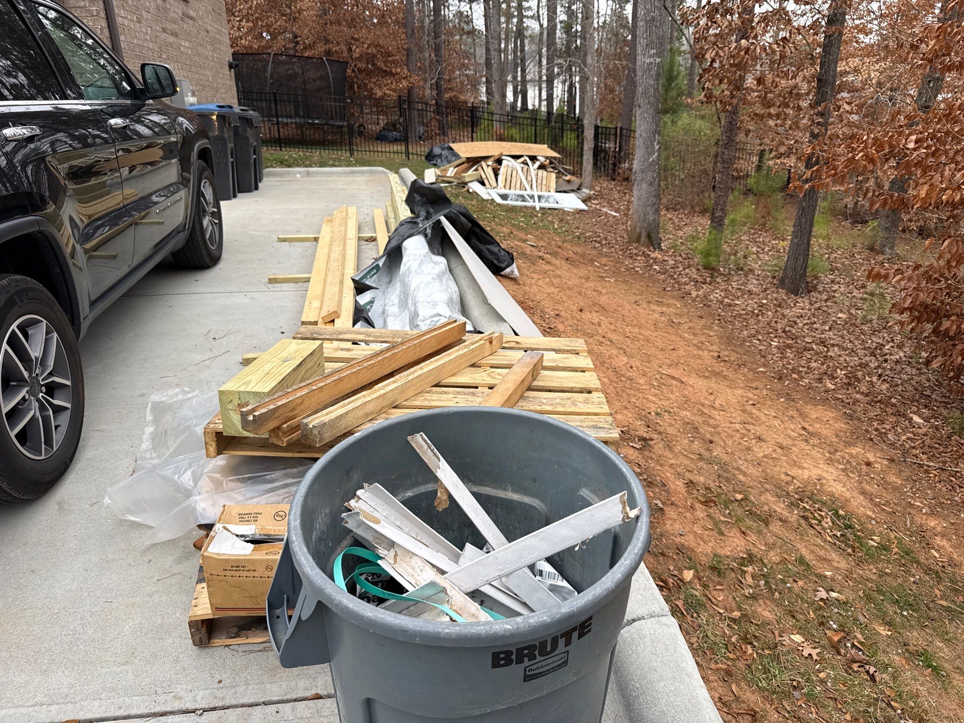 Project in Fort Mill by Badger Hauling