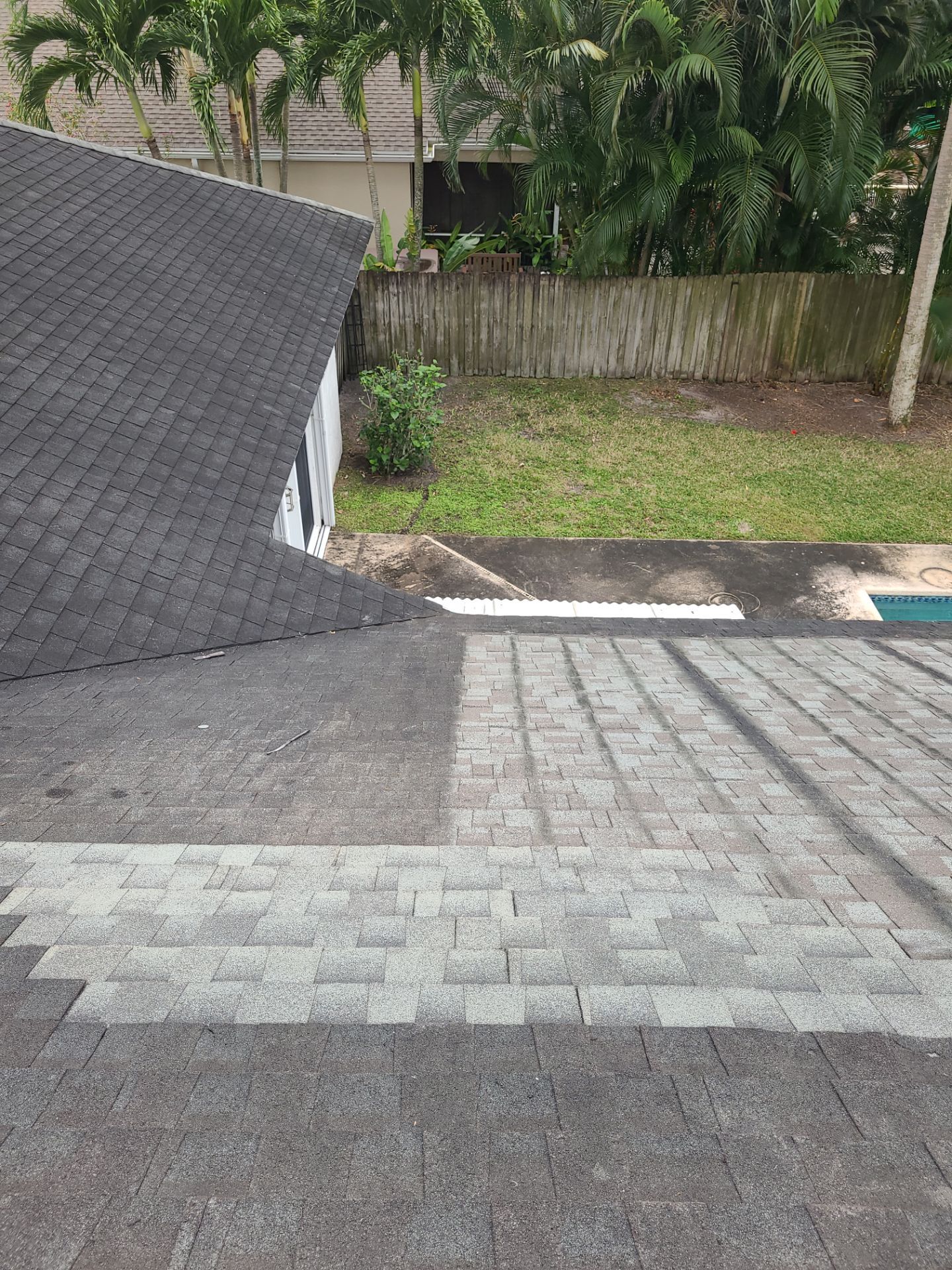 Residential Shingle Roof Repair and Driveway Coating in Royal Palm Beach by Aastro Roofing
