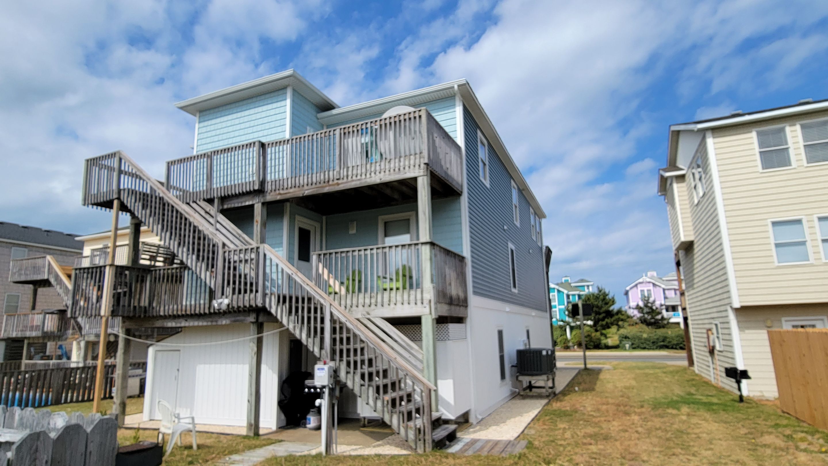 From Bland to Blue by Gallop Roofing & Remodeling, Inc.