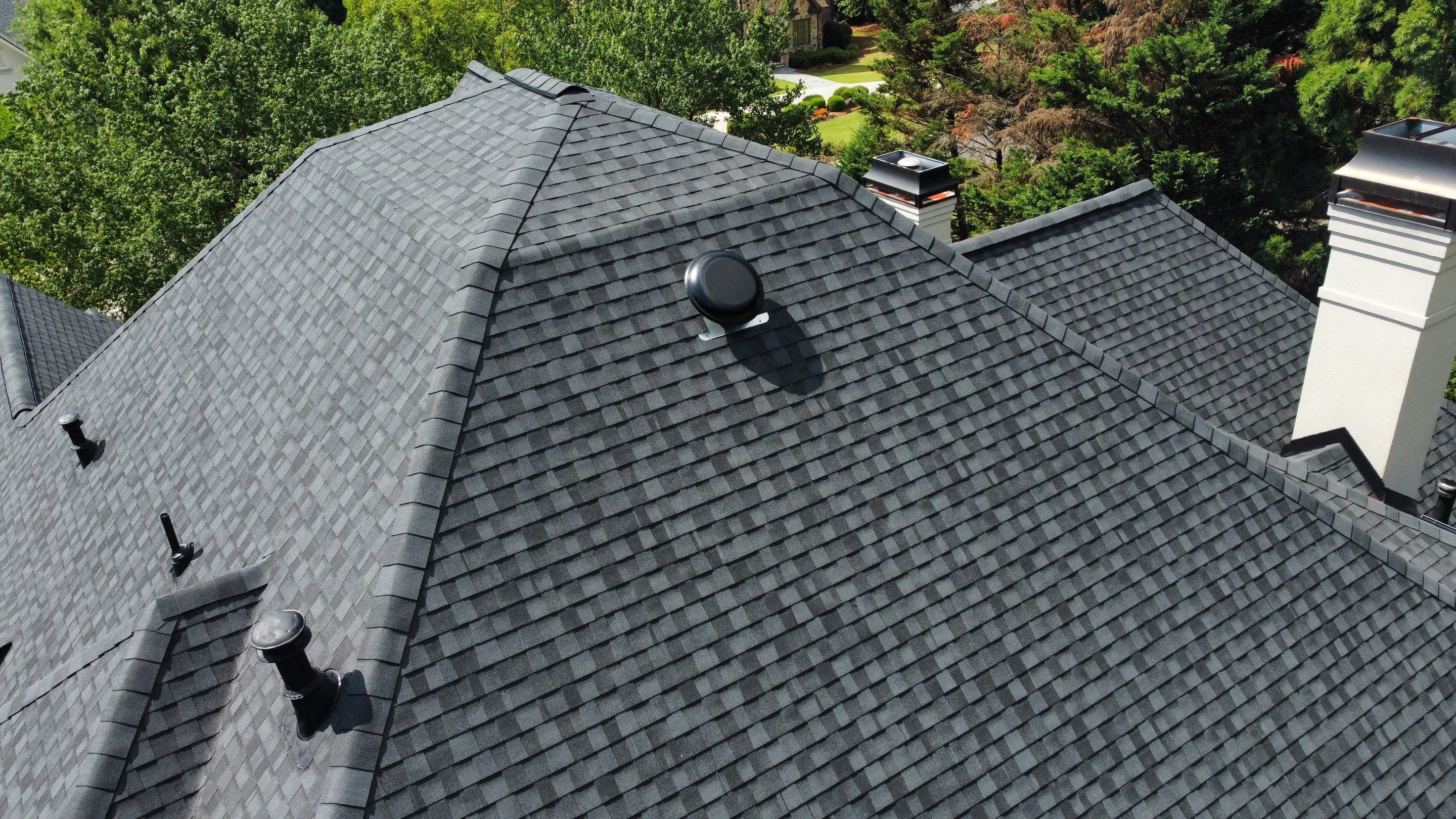 Alpharetta, GA Roof Replacement, CertainTeed Landmark Pro Moire Black by Reset Roofing