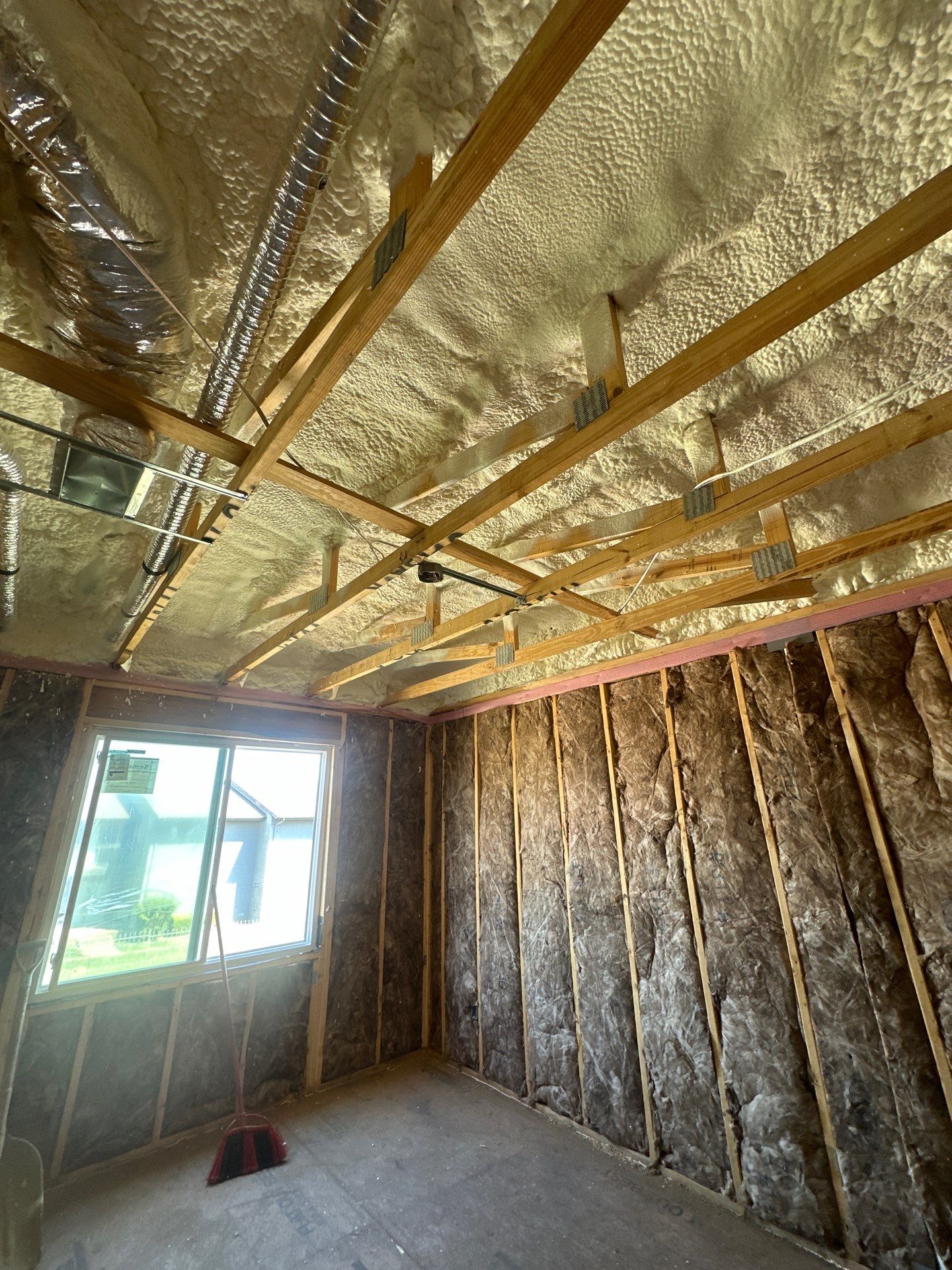 Batt/ Spray foam insulation by Apex Insulation Solutions