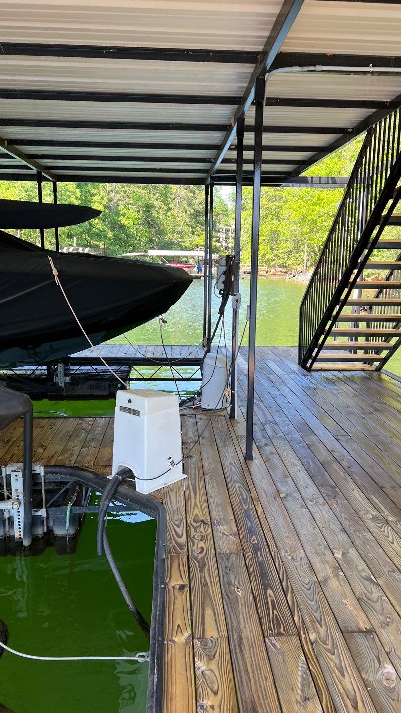 Dock using Wood Sealant by DuraSeal