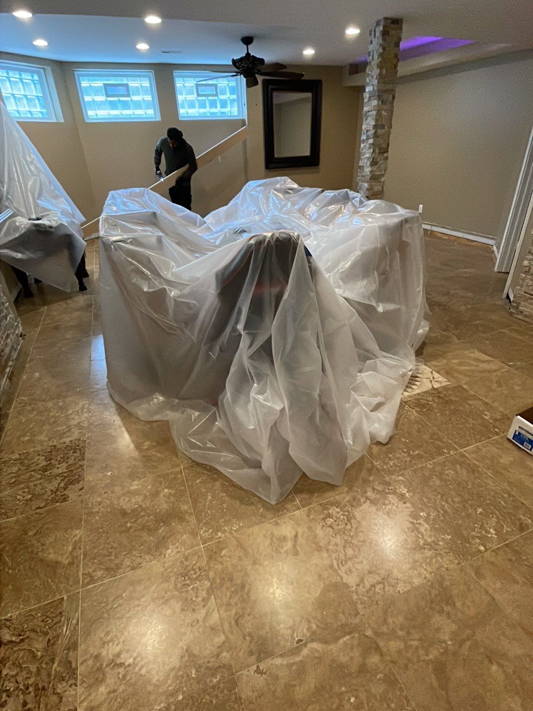 Project in Waterford Twp by EzDry Water Mitigation & Property Restoration