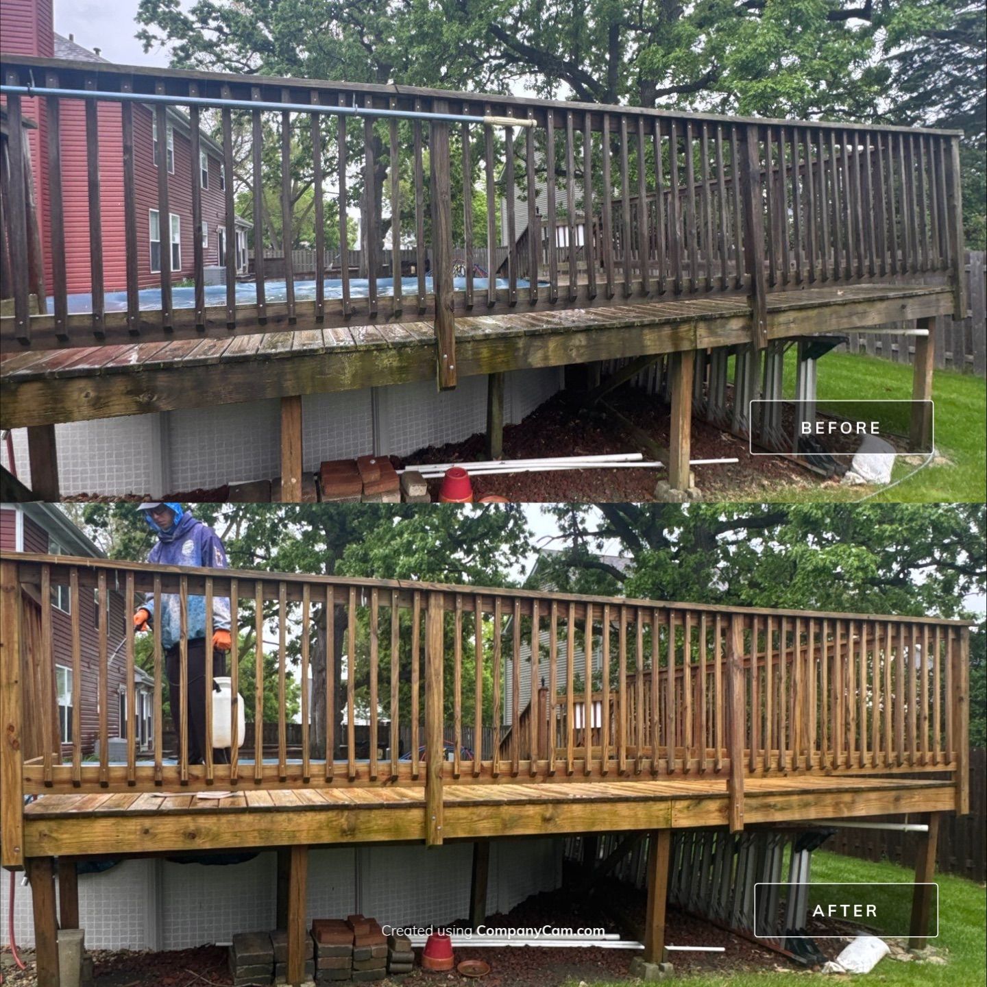 Project in Grayslake by Simmons Power & Soft Washing