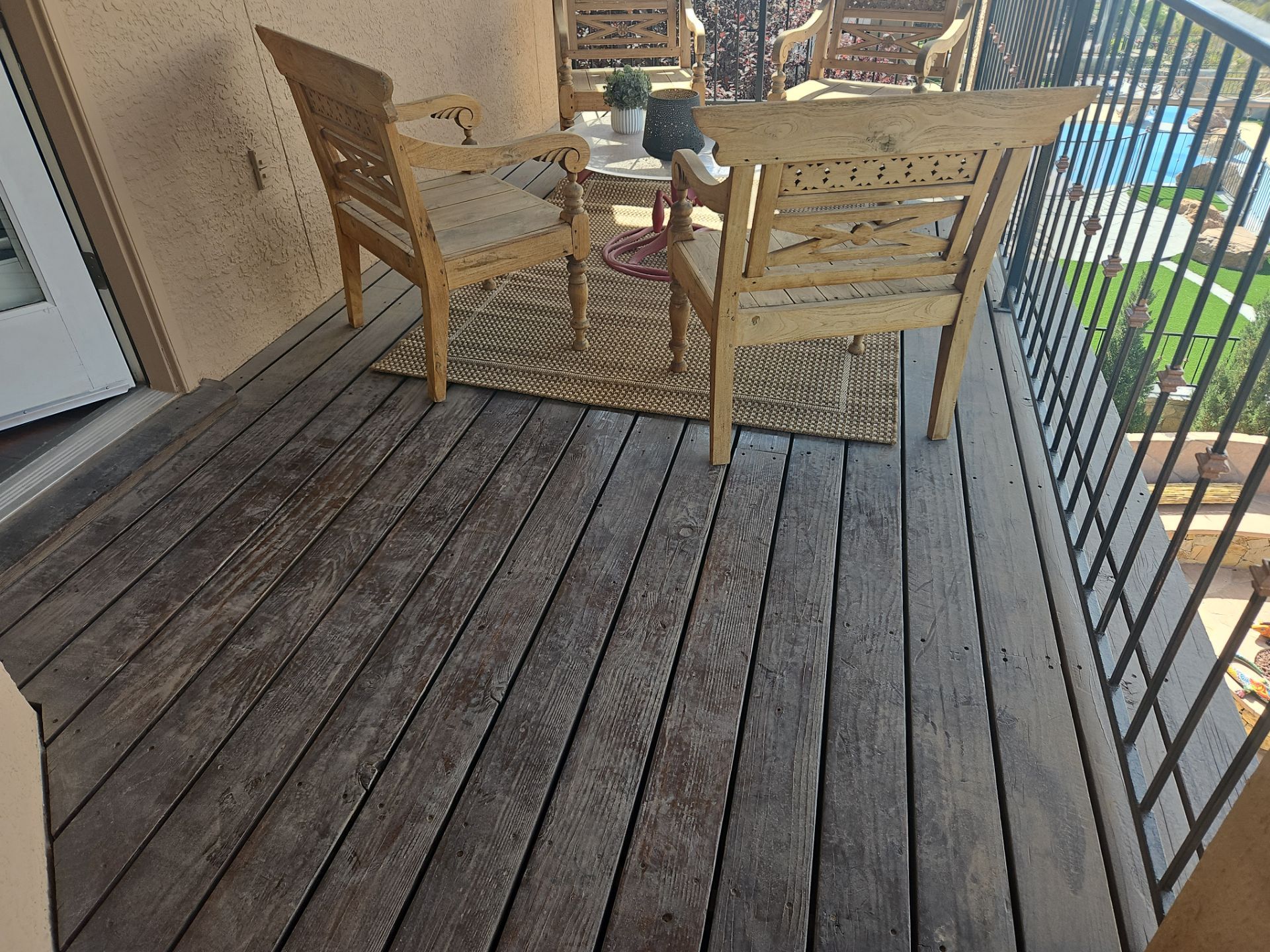Interior and Exterior Patio, Doors, and Concrete Stain by Regal Renovate