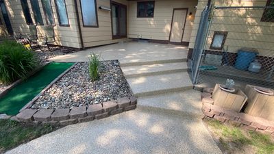 Patio using Pecan