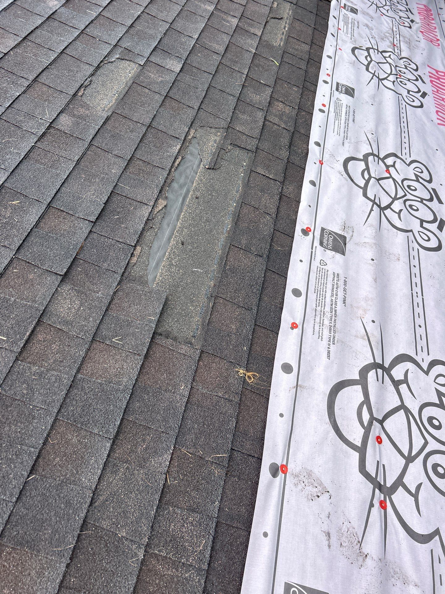 Residential Roofing Repair using Owen's Corning Duration (Lifetime) Shingles by Roof Repair Company