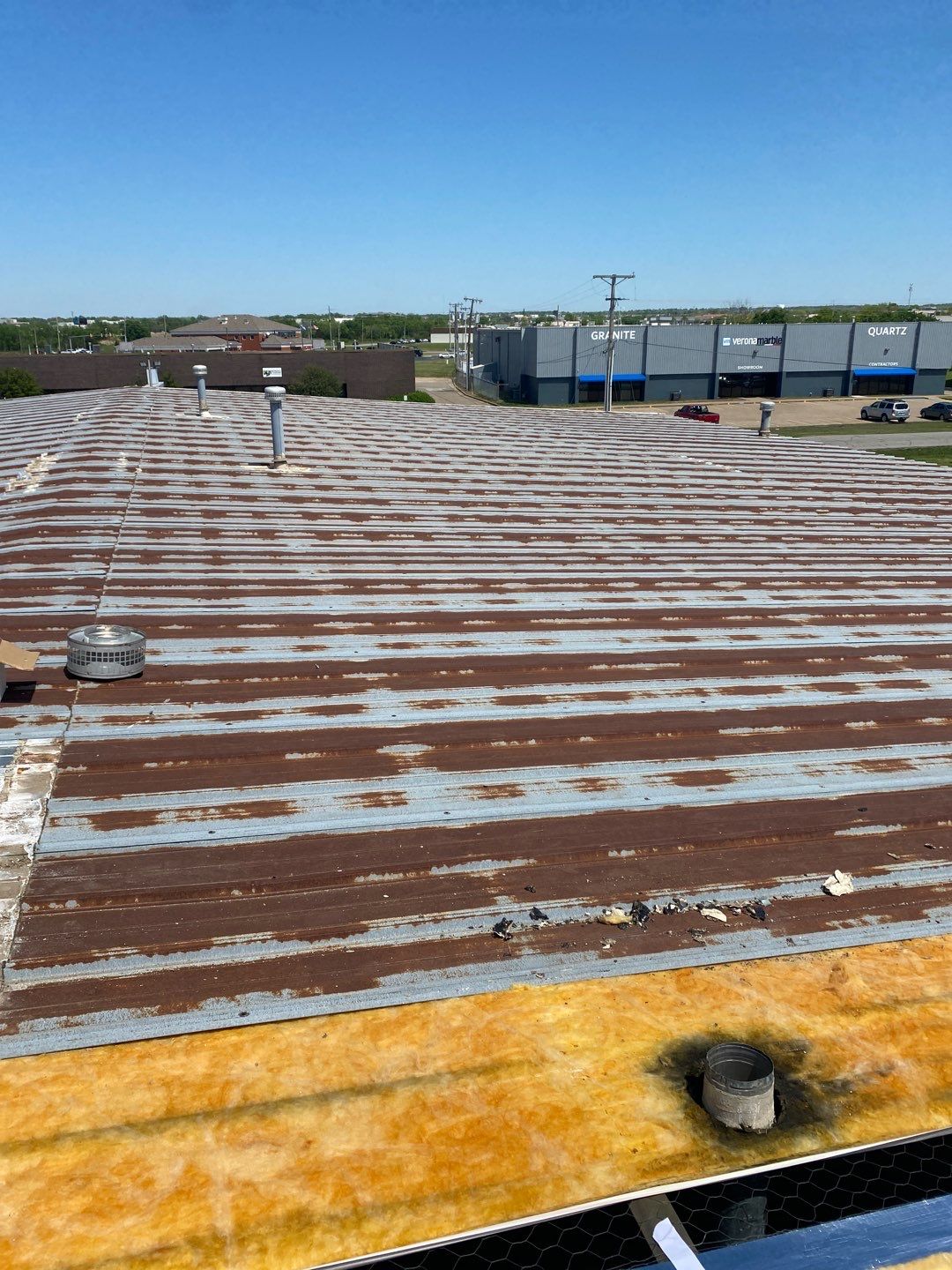 Metal Roof Project in Tulsa by Decor Roofing & Restoration