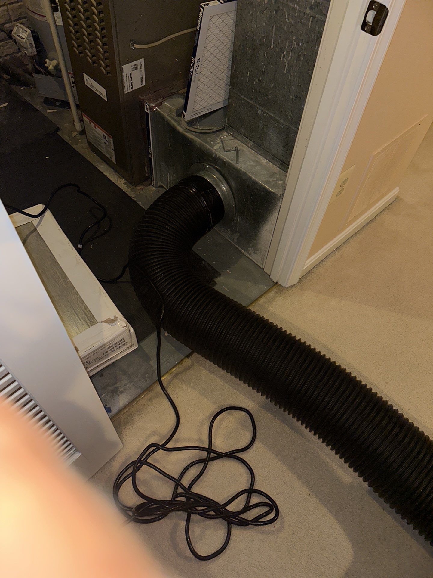 Air duct cleaning using Hypervac by Pronto Air Duct Cleaning